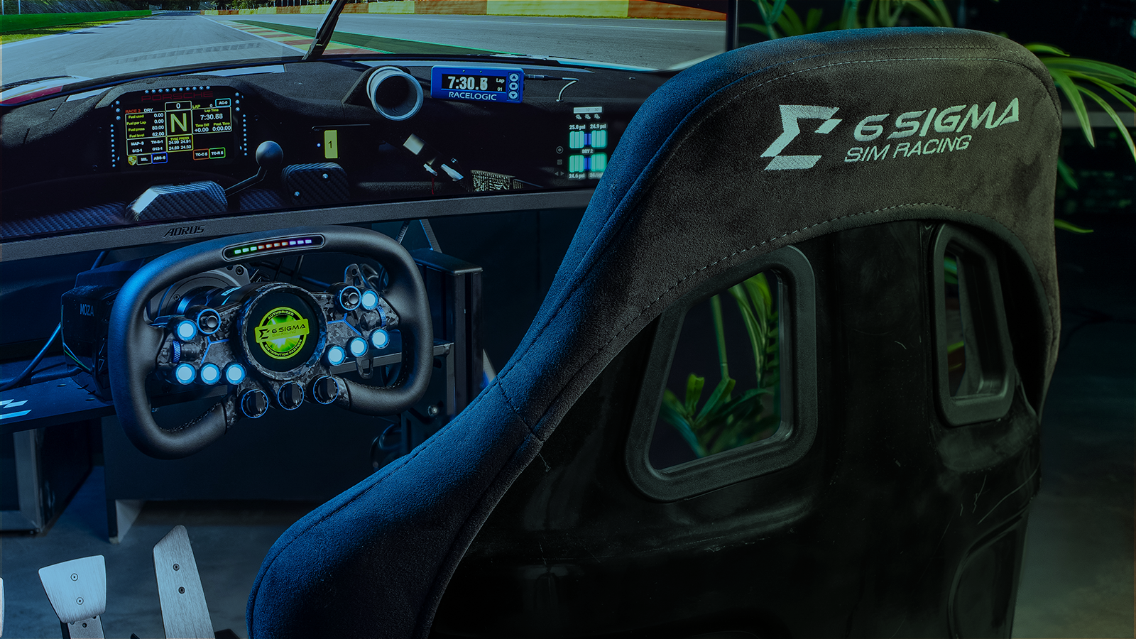 6 Sigma Sim Racing Cockpit Seat | Comfort & Durability for Racers