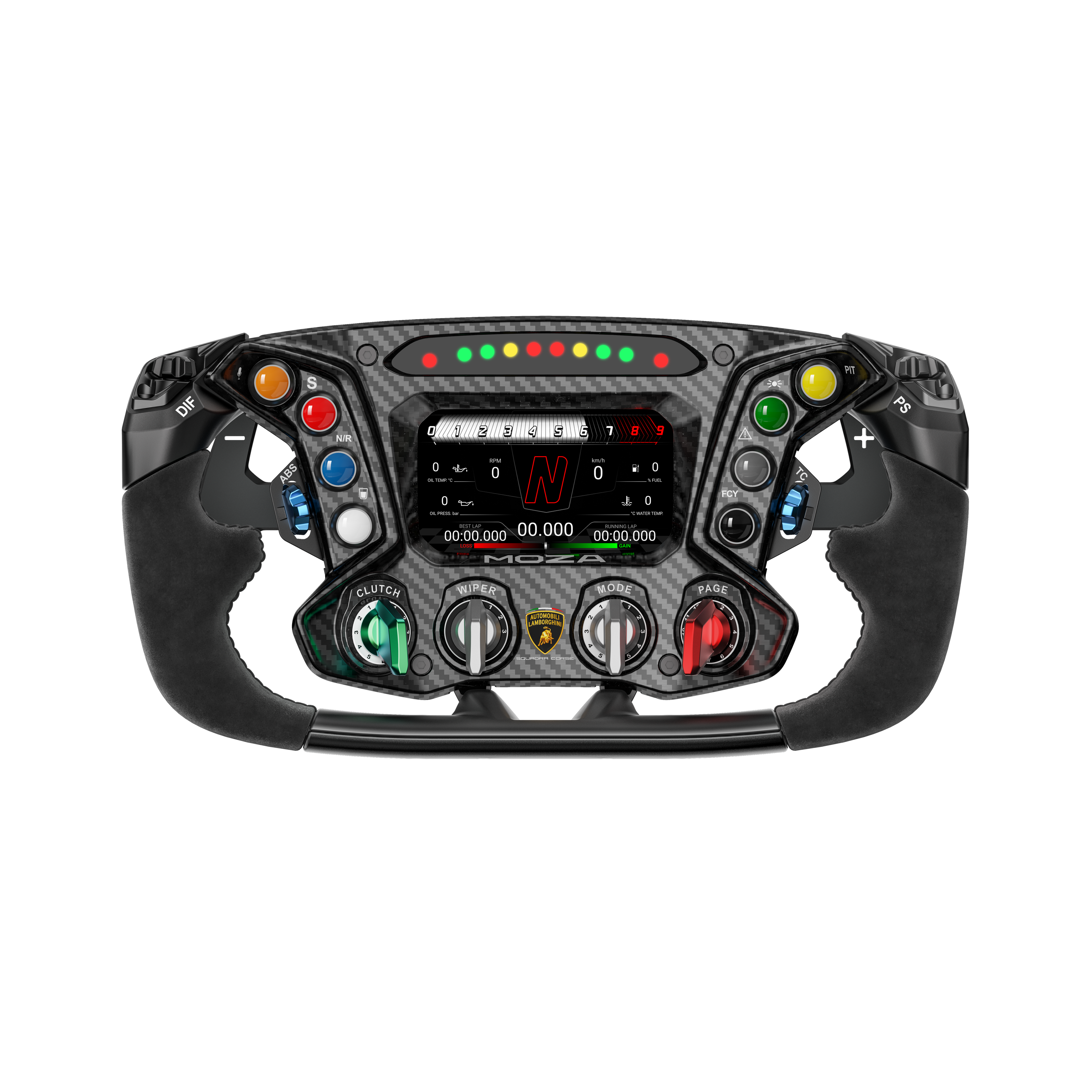 MOZA x Lamborghini ESSENZA SCV12 Steering Wheel
