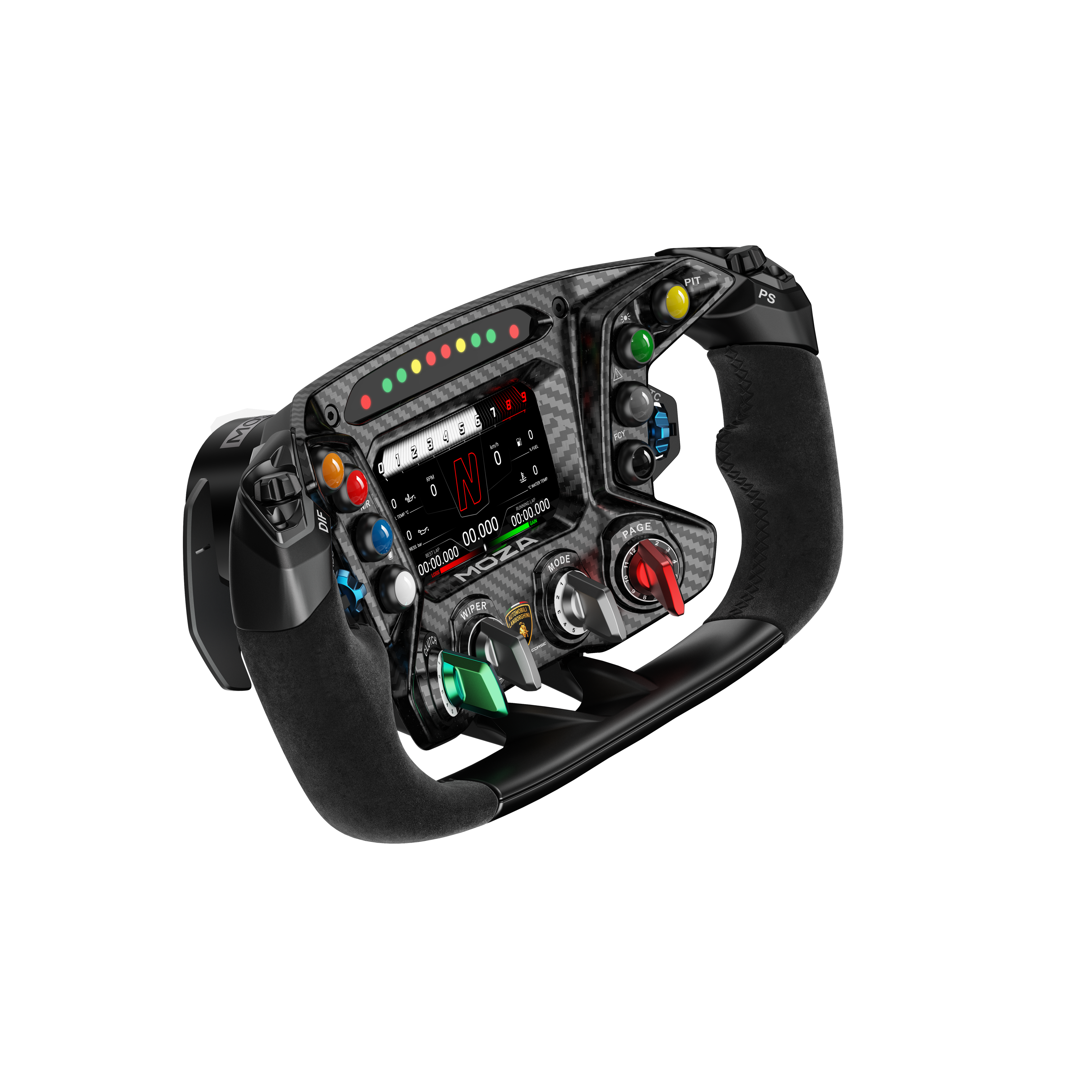 MOZA x Lamborghini ESSENZA SCV12 Steering Wheel