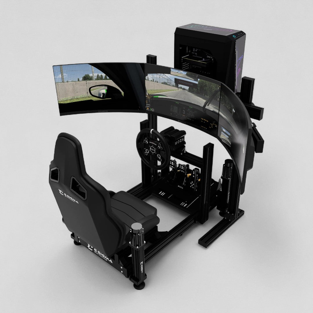 6S-80 Chassis and MOZA R12 V2 Turnkey - Mimo 4 Lite Motion