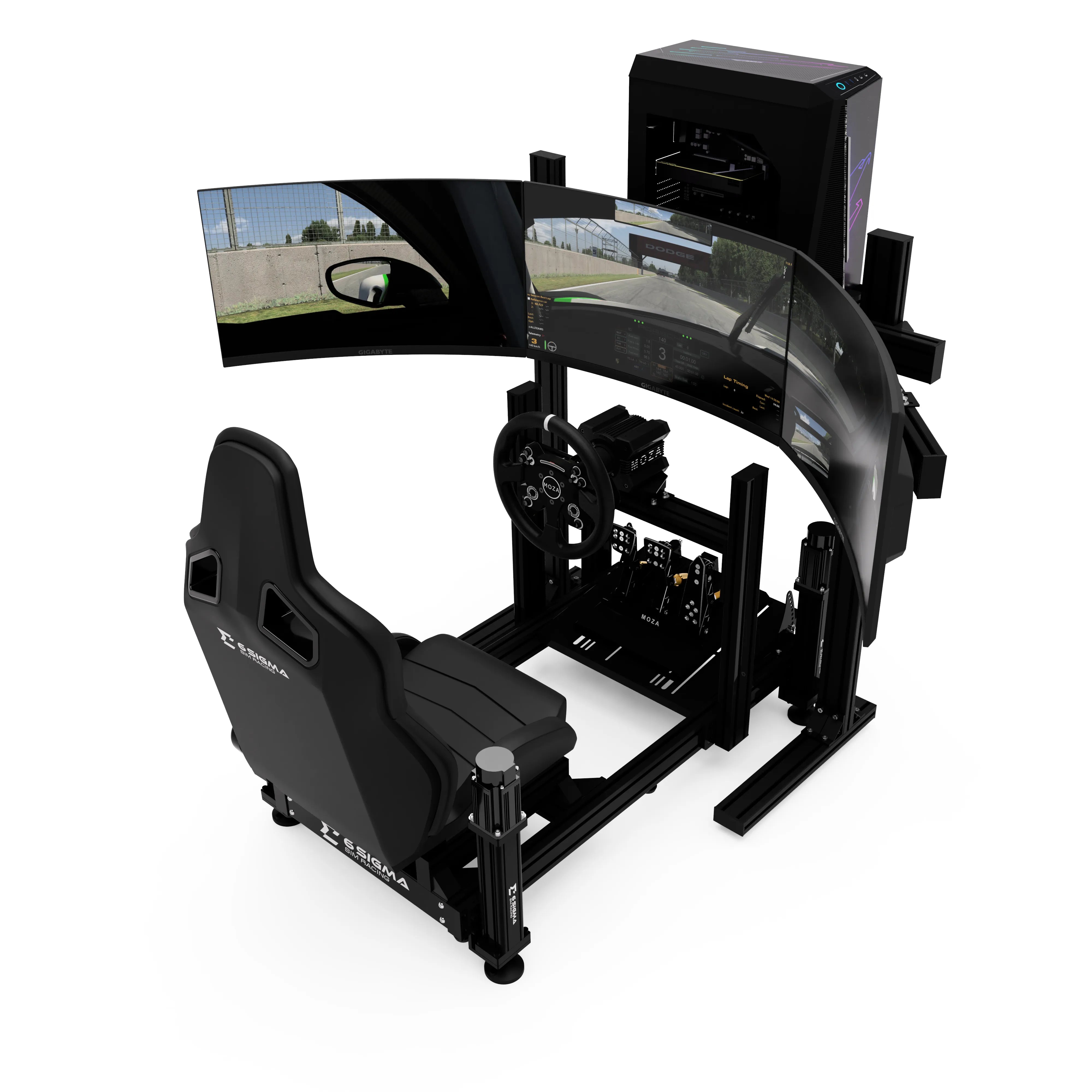 6S-80 Chassis and MOZA R9 V3 Turnkey