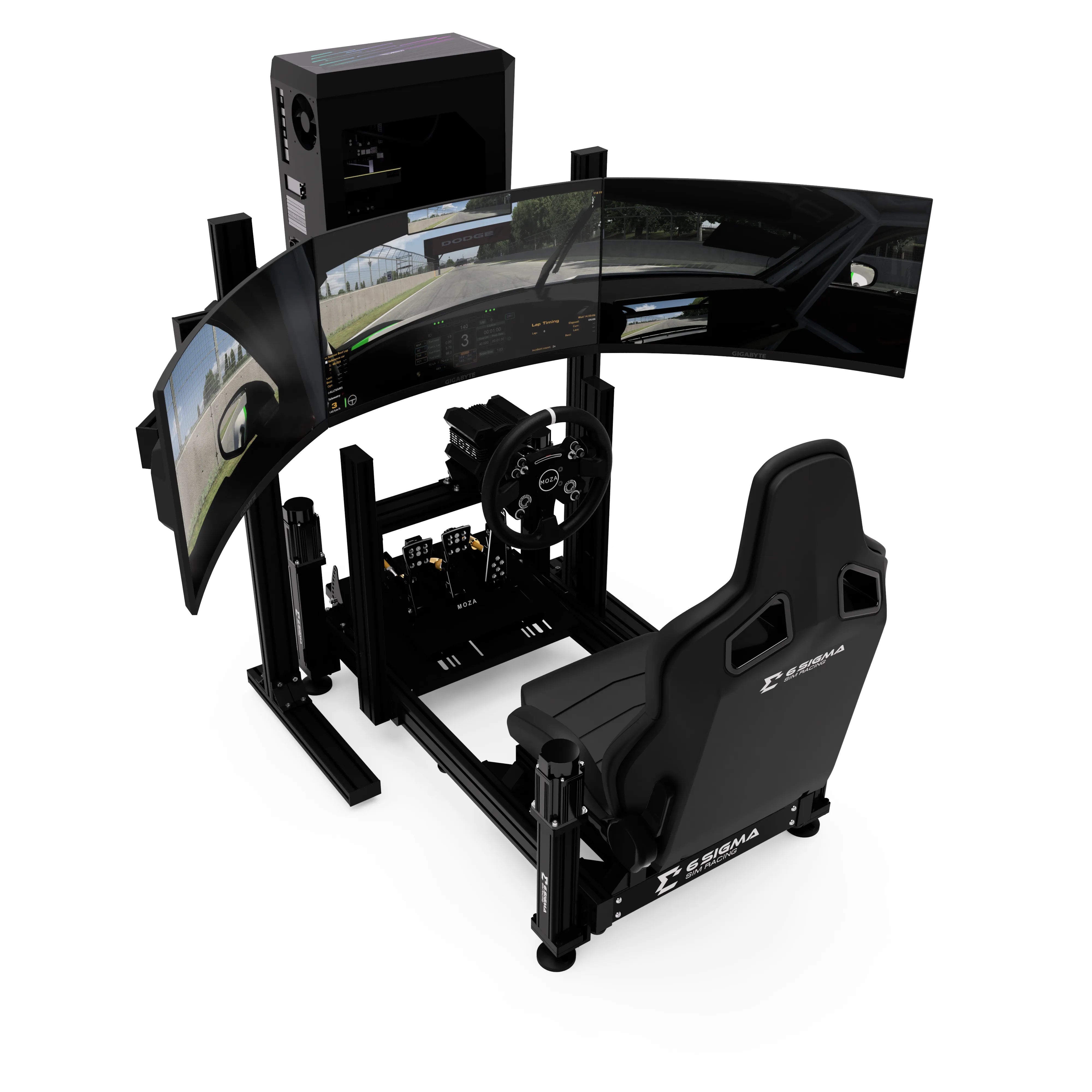 6S-80 Chassis and MOZA R9 V3 Turnkey