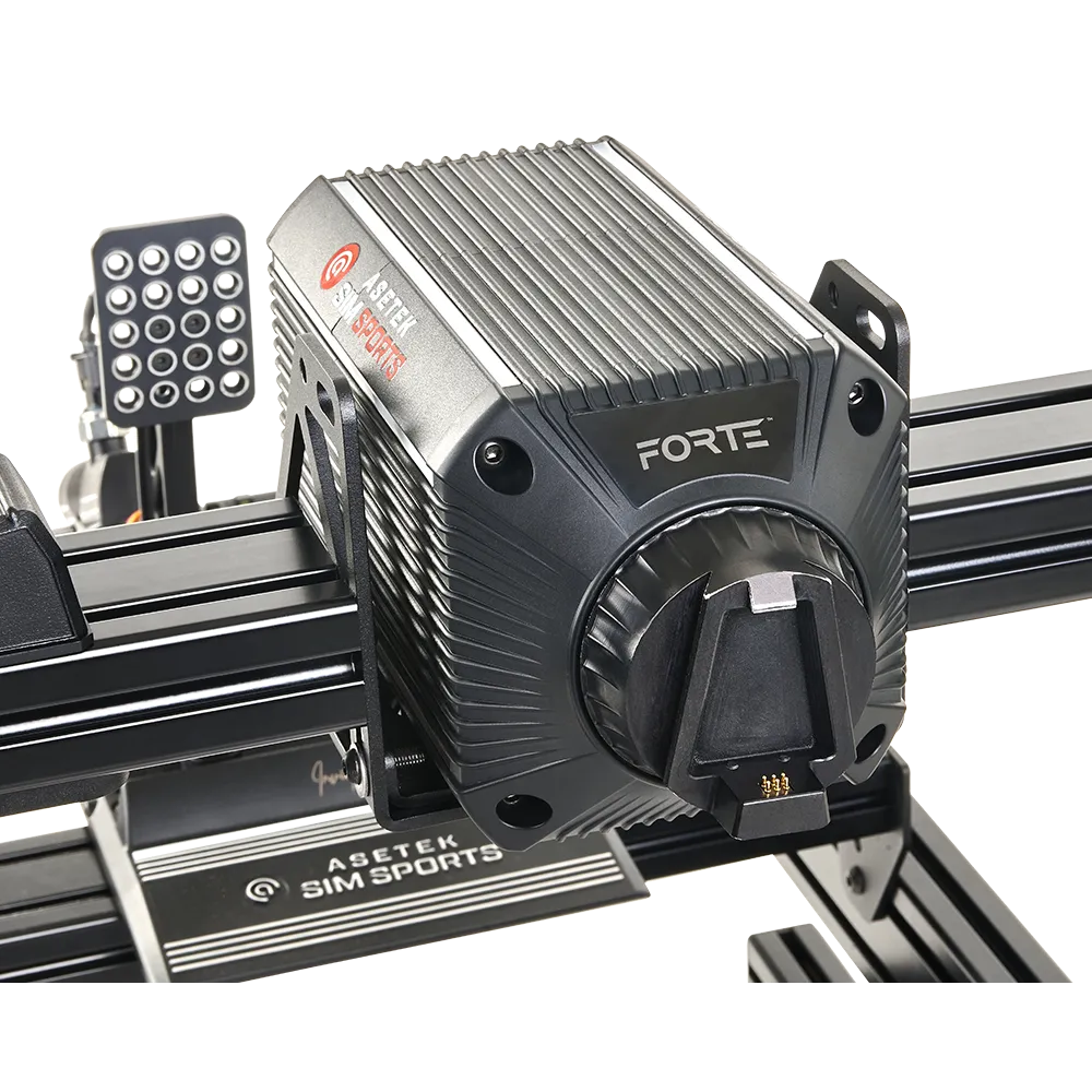 Asetek SimSports Forte Direct Drive empattement 18 Nm