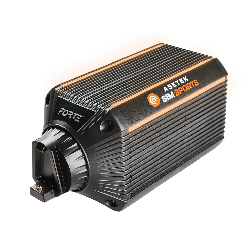 Asetek SimSports Forte Direct Drive empattement 18 Nm