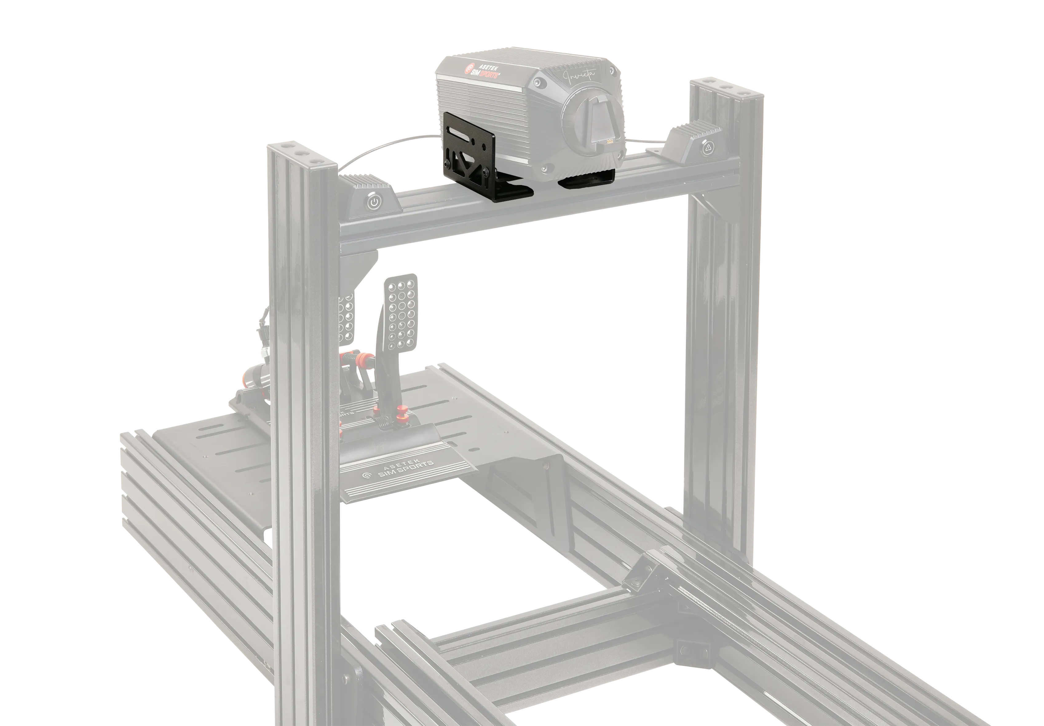 Asetek SimSports Wheelbase Mount with Tilt