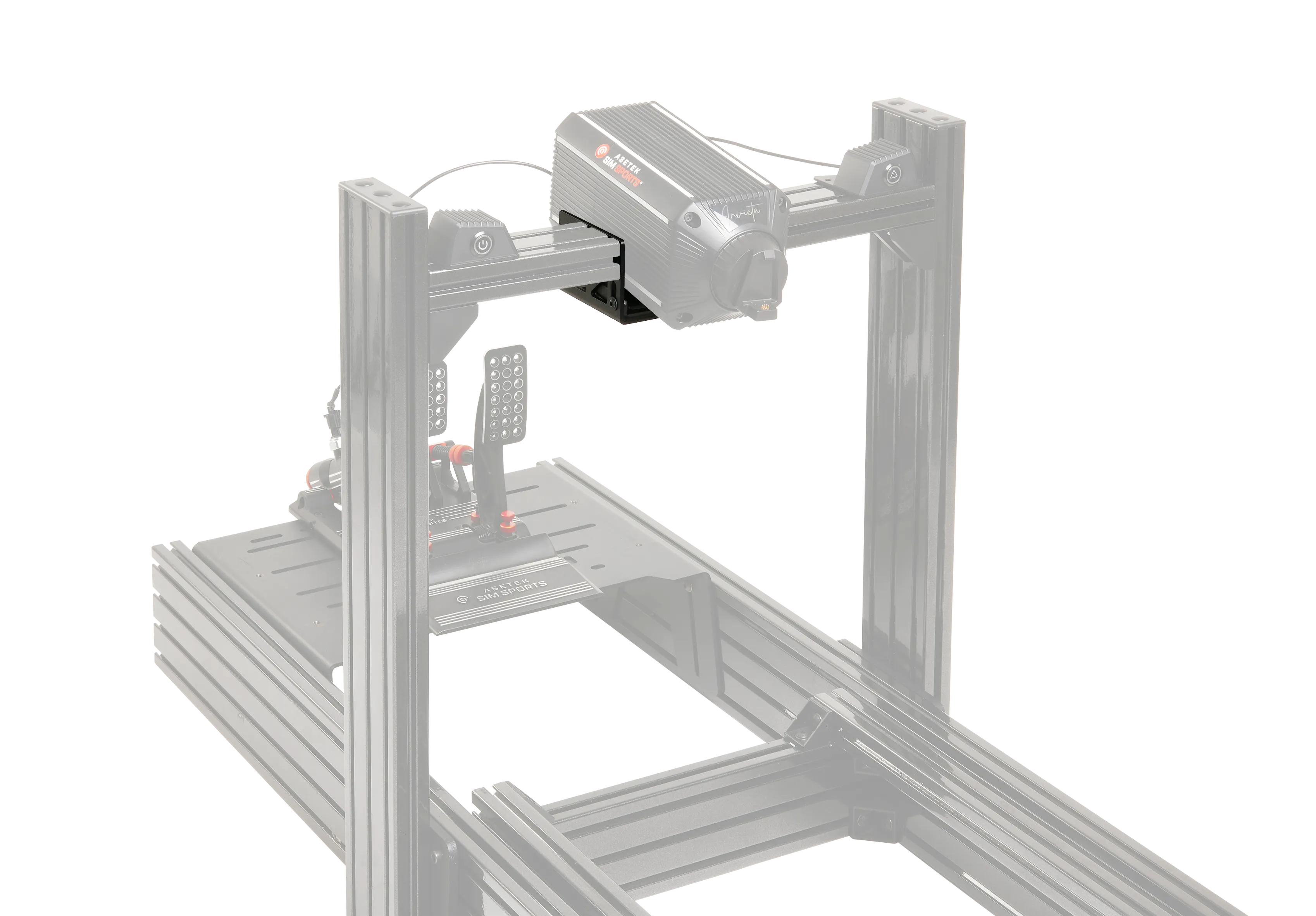 Asetek SimSports Wheelbase Mount with Tilt