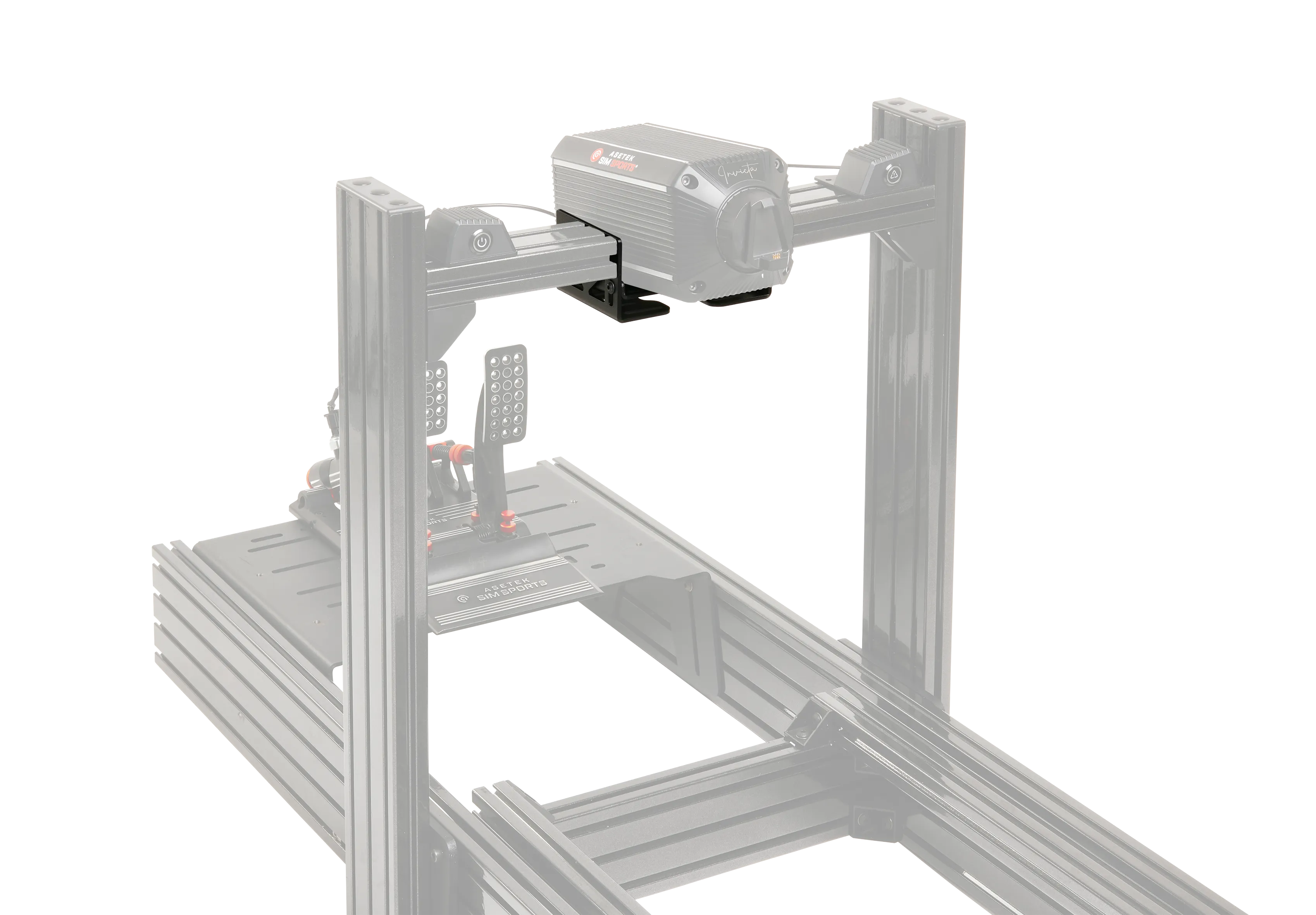 Asetek SimSports Wheelbase Mount with Tilt