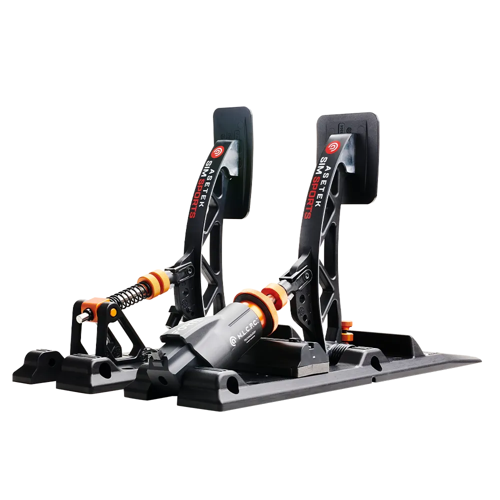 Asetek SimSports S Series Forte Sim Racing Pedals - Brake & Throttle (Split Set)