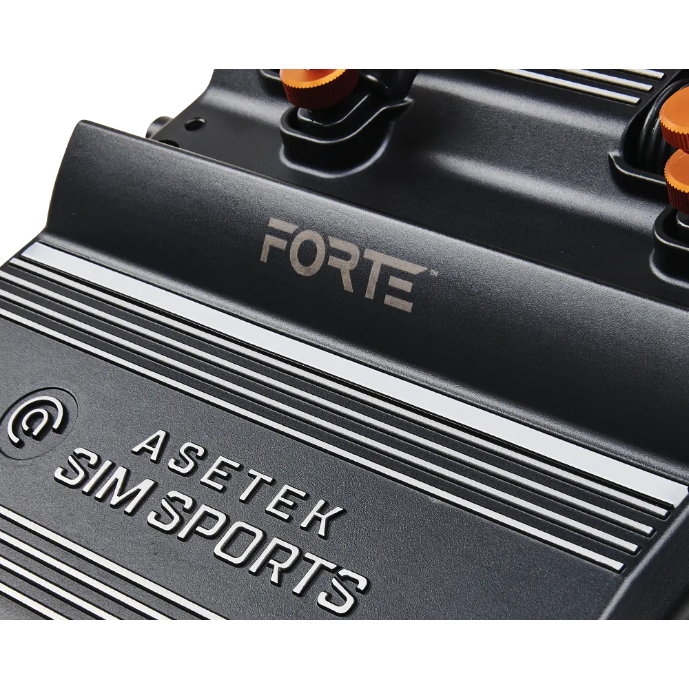 Asetek SimSports Forte Sim Racing Pedals - Brake & Throttle