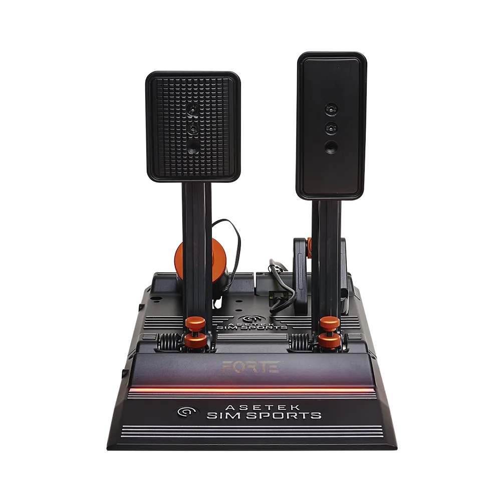 Asetek SimSports Forte Sim Racing Pedals - Brake & Throttle
