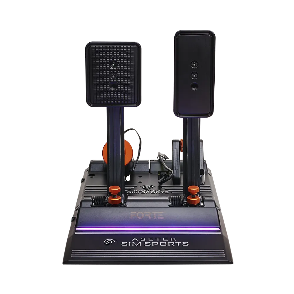 Asetek SimSports Forte Sim Racing Pedals - Brake & Throttle