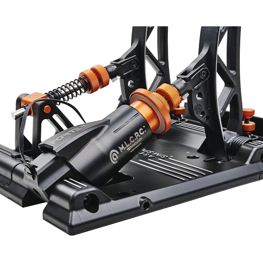 Asetek SimSports Forte Sim Racing Pedals - Brake & Throttle