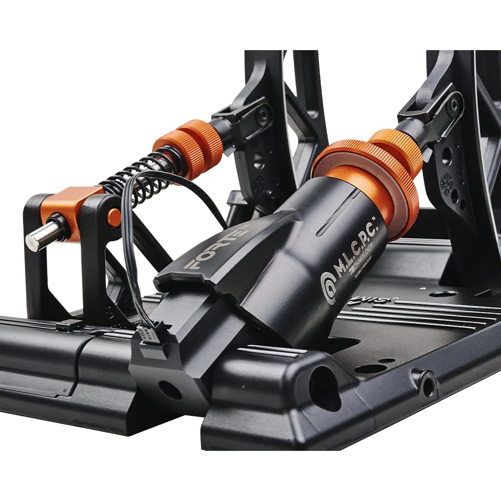 Asetek SimSports Forte Sim Racing Pedals - Brake & Throttle