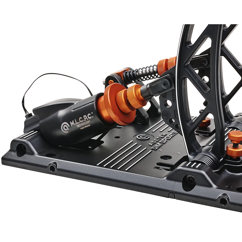 Asetek SimSports Forte Sim Racing Pedals - Brake & Throttle