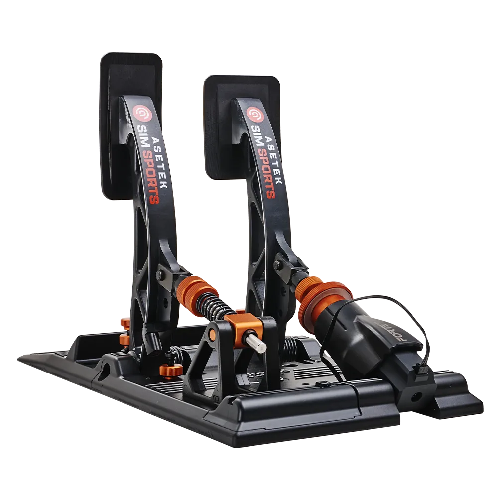 Asetek SimSports Forte Sim Racing Pedals - Brake & Throttle