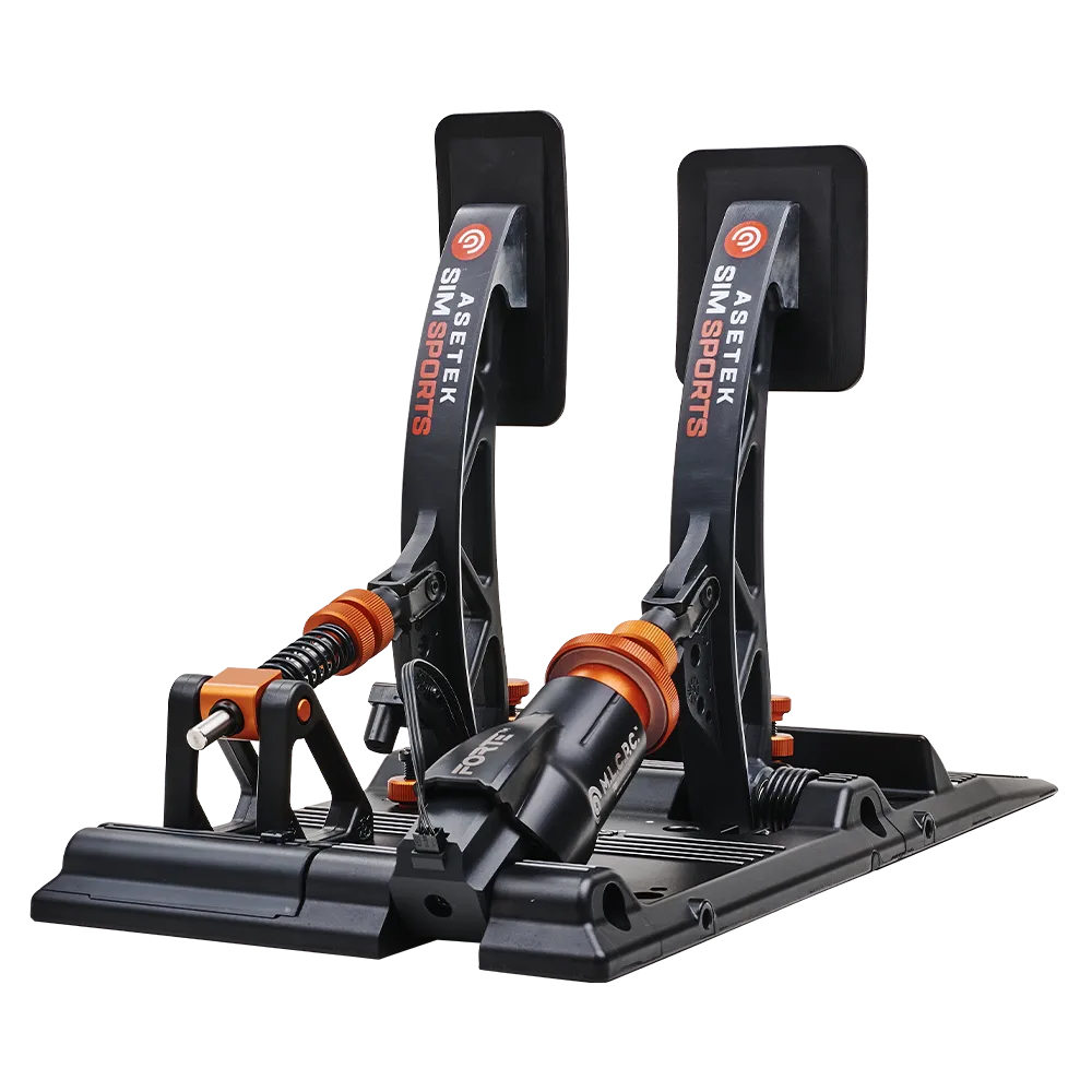 Asetek SimSports Forte Sim Racing Pedals - Brake & Throttle