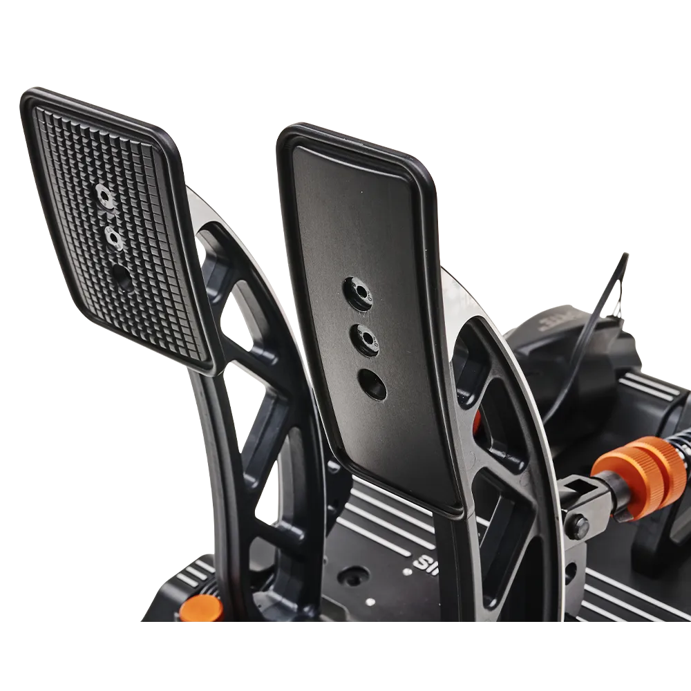 Asetek SimSports Forte Sim Racing Pedals - Brake & Throttle