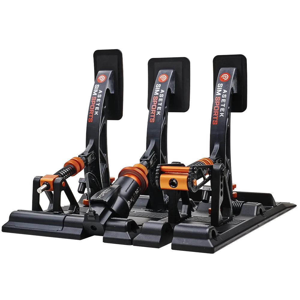 Asetek SimSports Forte Sim Racing Pedals - Brake & Throttle
