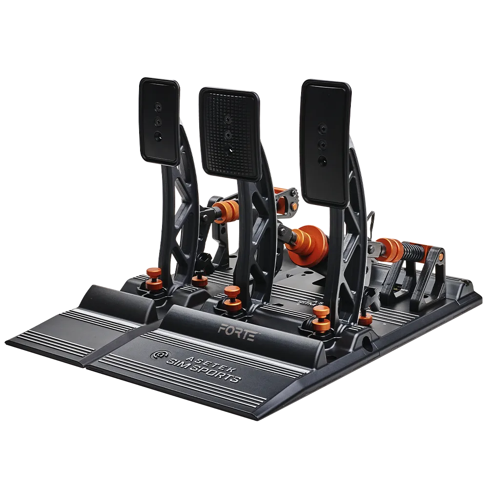 Asetek SimSports Forte Sim Racing Pedals - Brake & Throttle