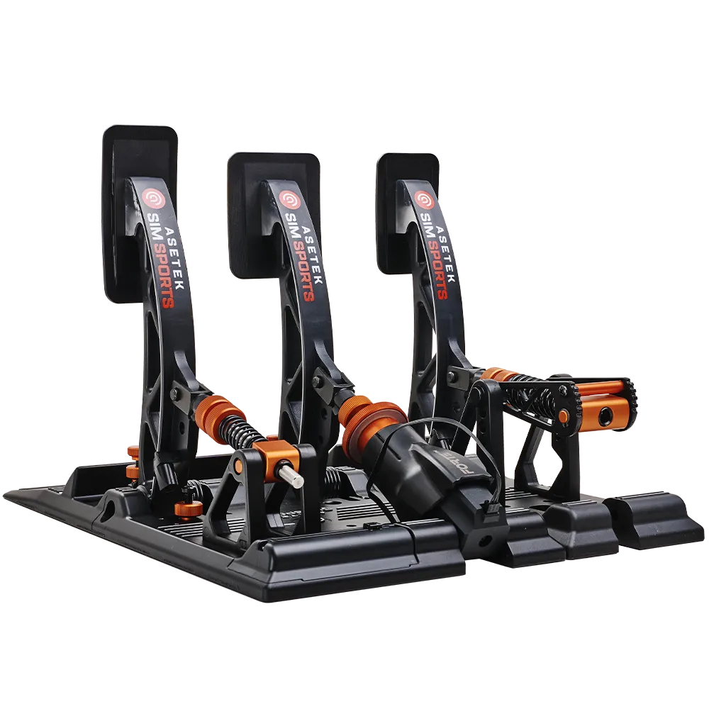 Asetek SimSports Forte Sim Racing Pedals - Brake & Throttle