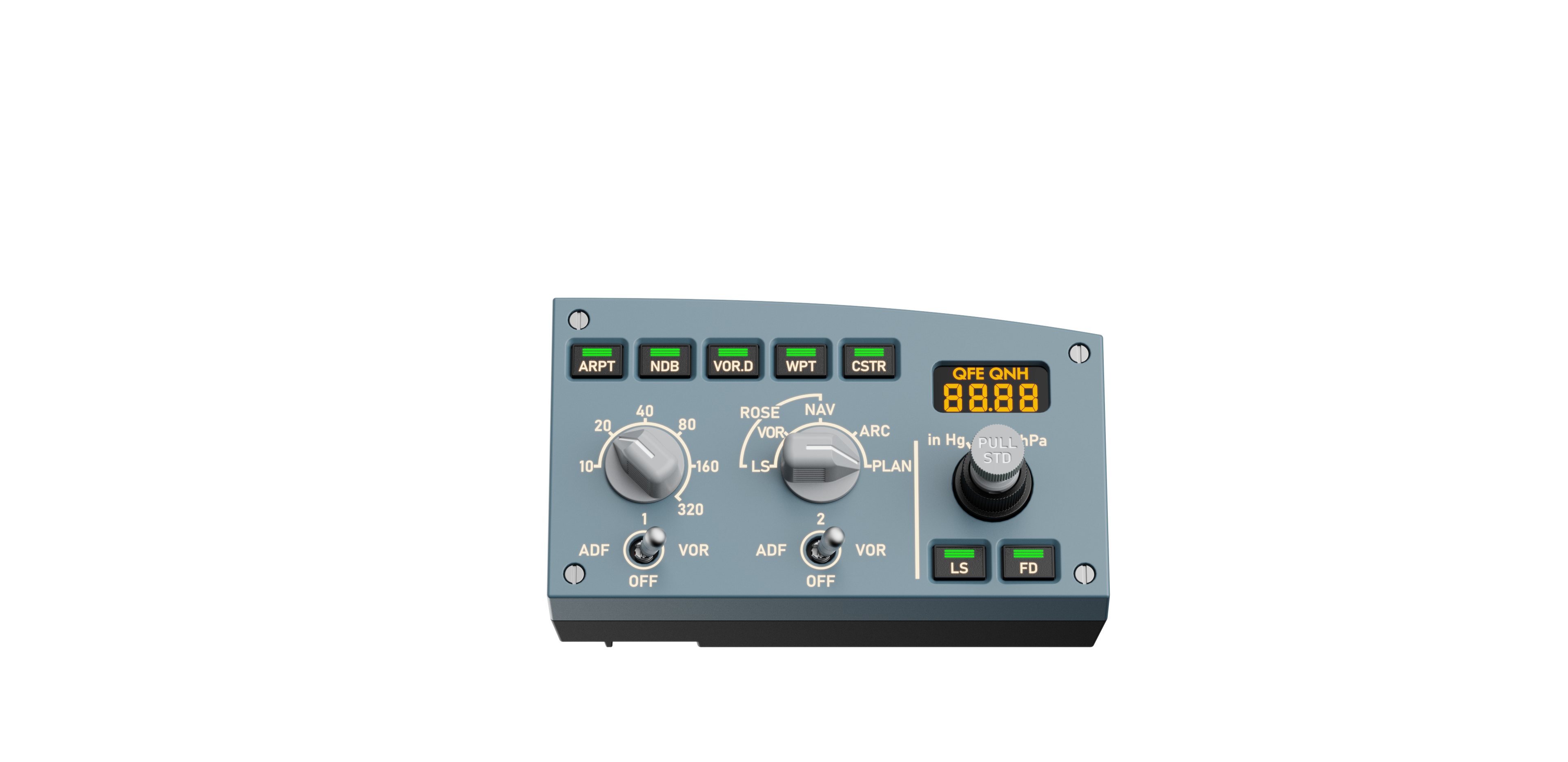MOZA Flight Sim MA3F Electronic Flight Control Modules R