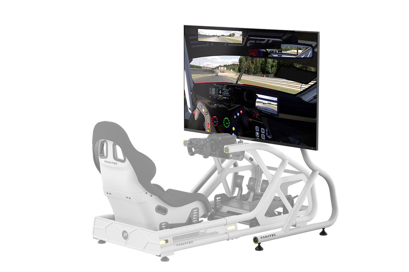 Fanatec ClubSport Cockpit Monitor Stand (White)