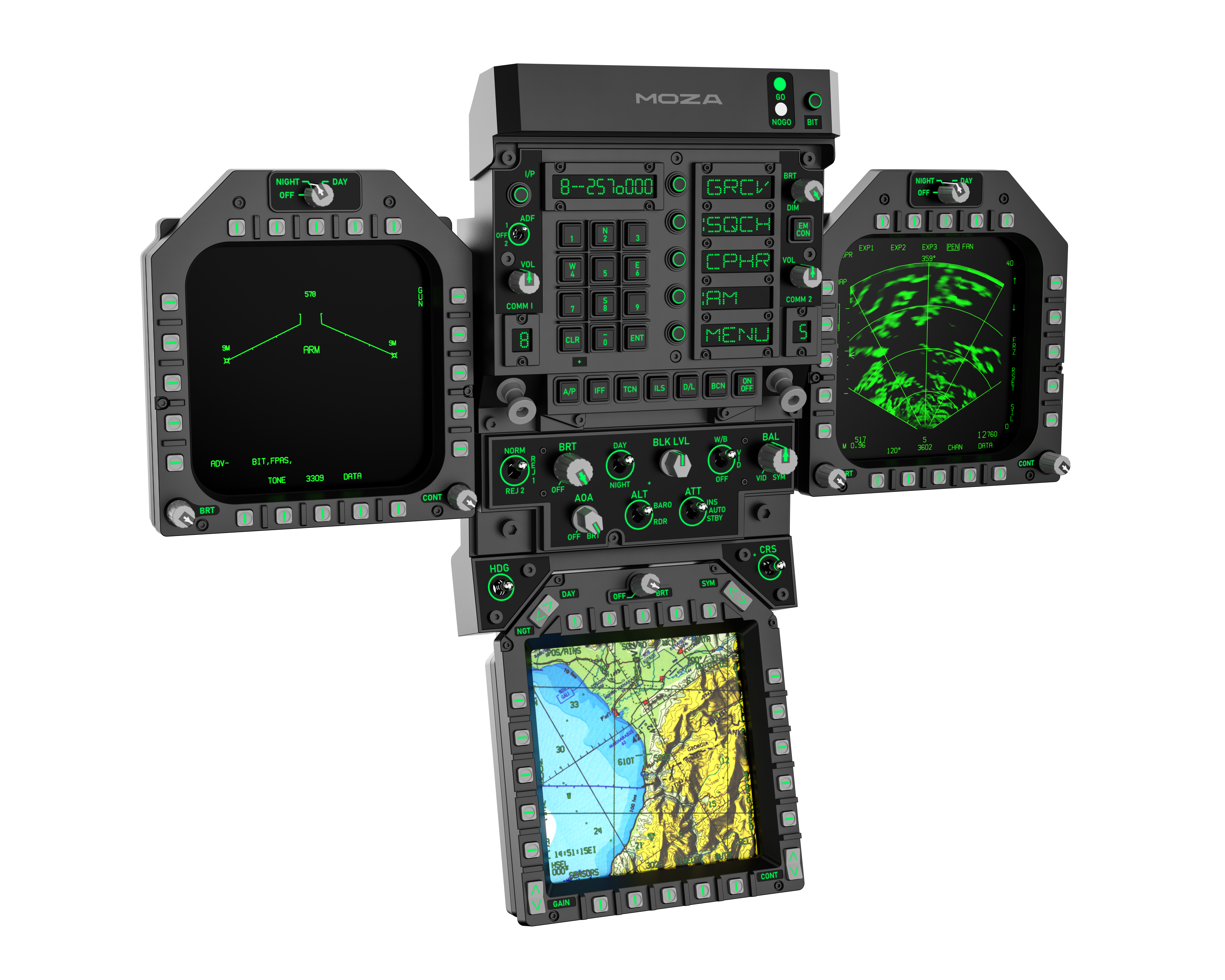 MOZA Flight Sim FMP18 Panel Bundle