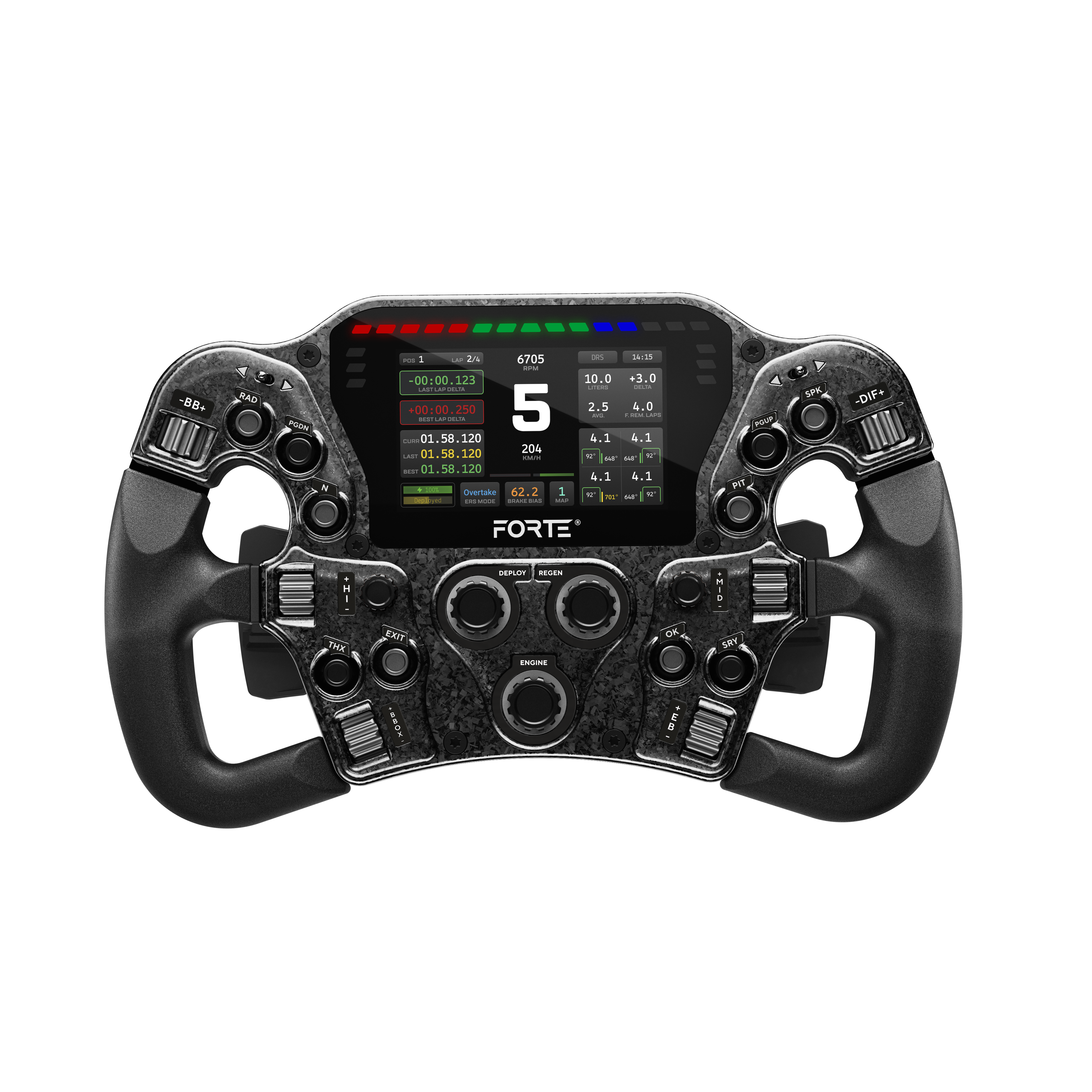 Asetek SimSports Forte Formula Pro Steering Wheel