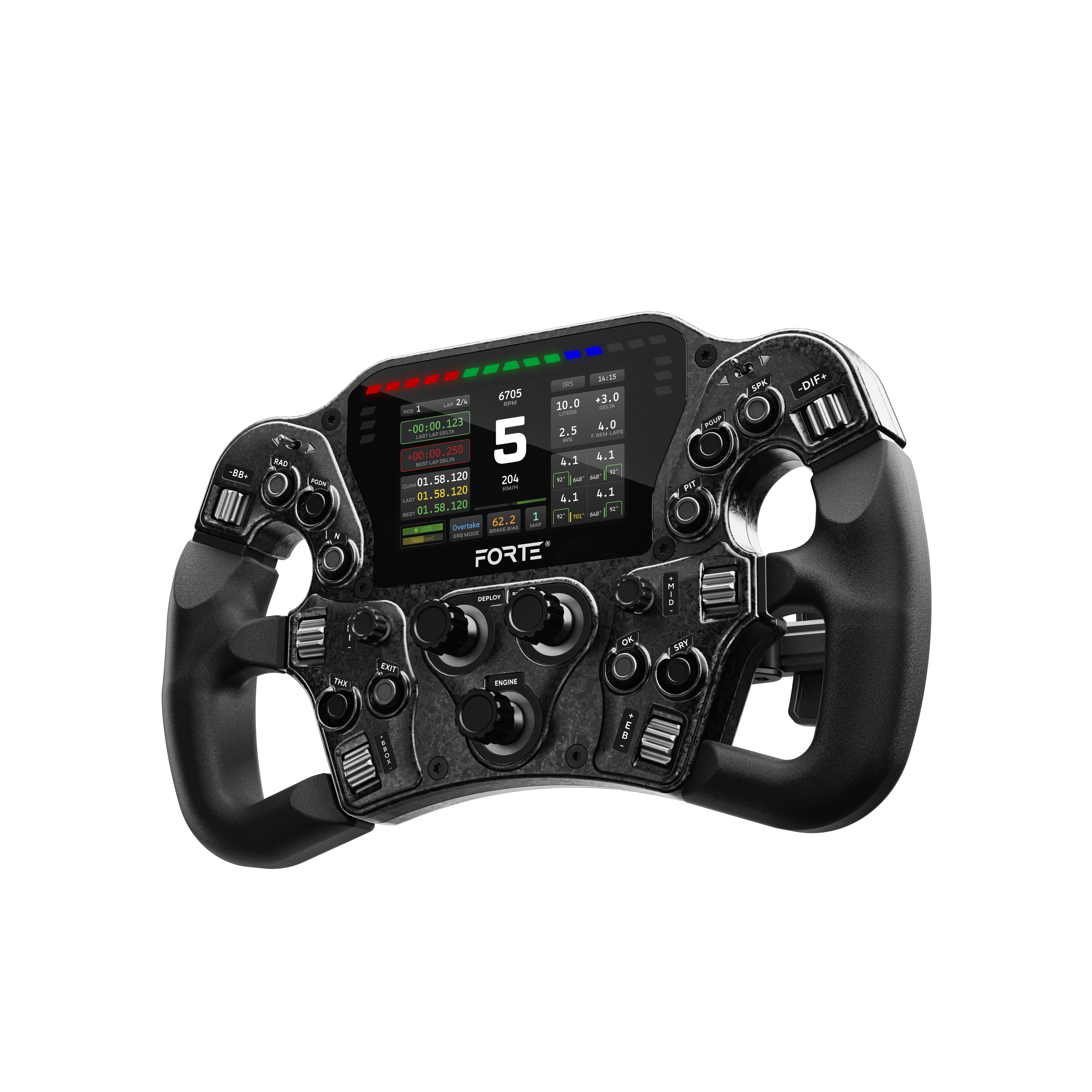 Asetek SimSports Forte Formula Pro Steering Wheel