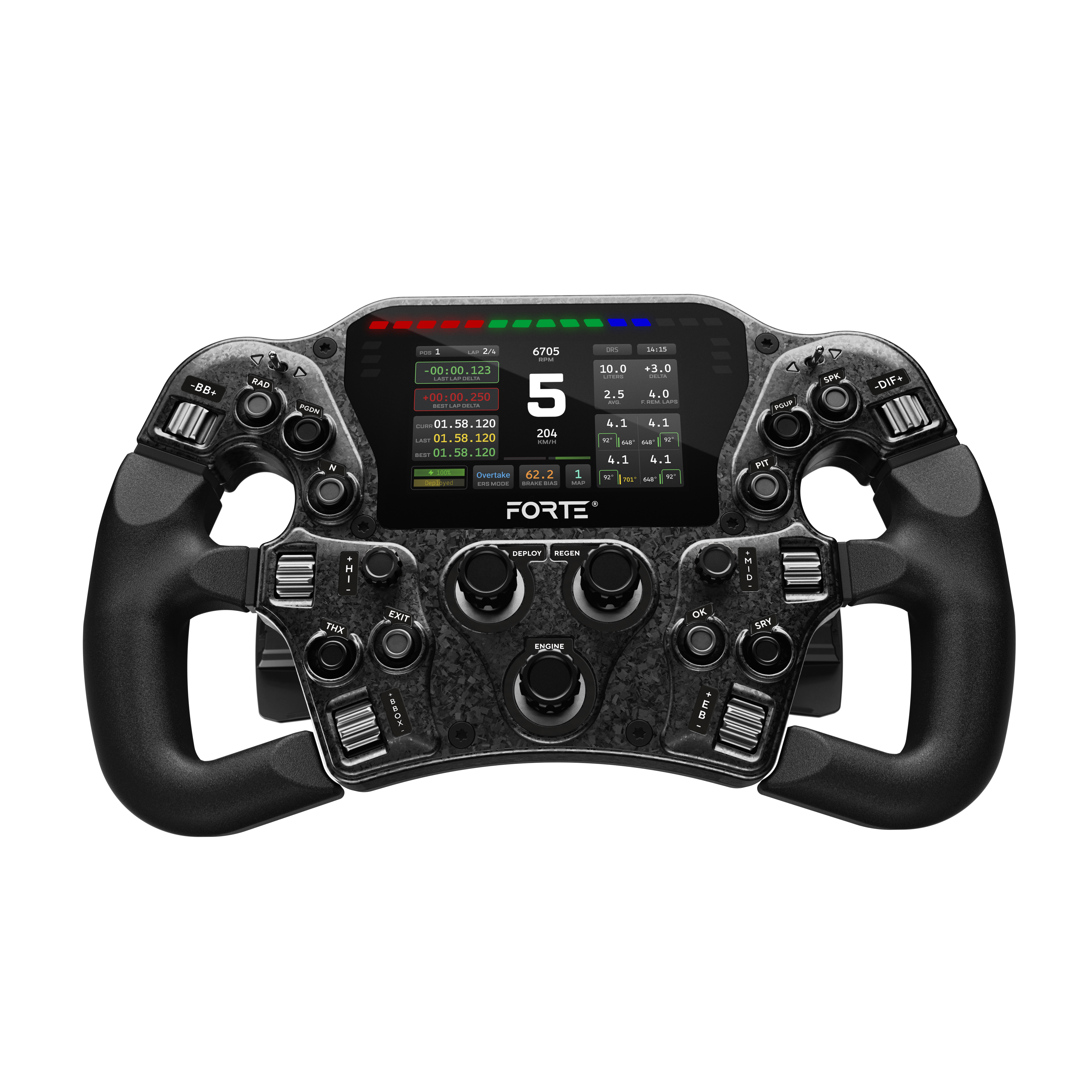 Asetek SimSports Forte Formula Pro Steering Wheel