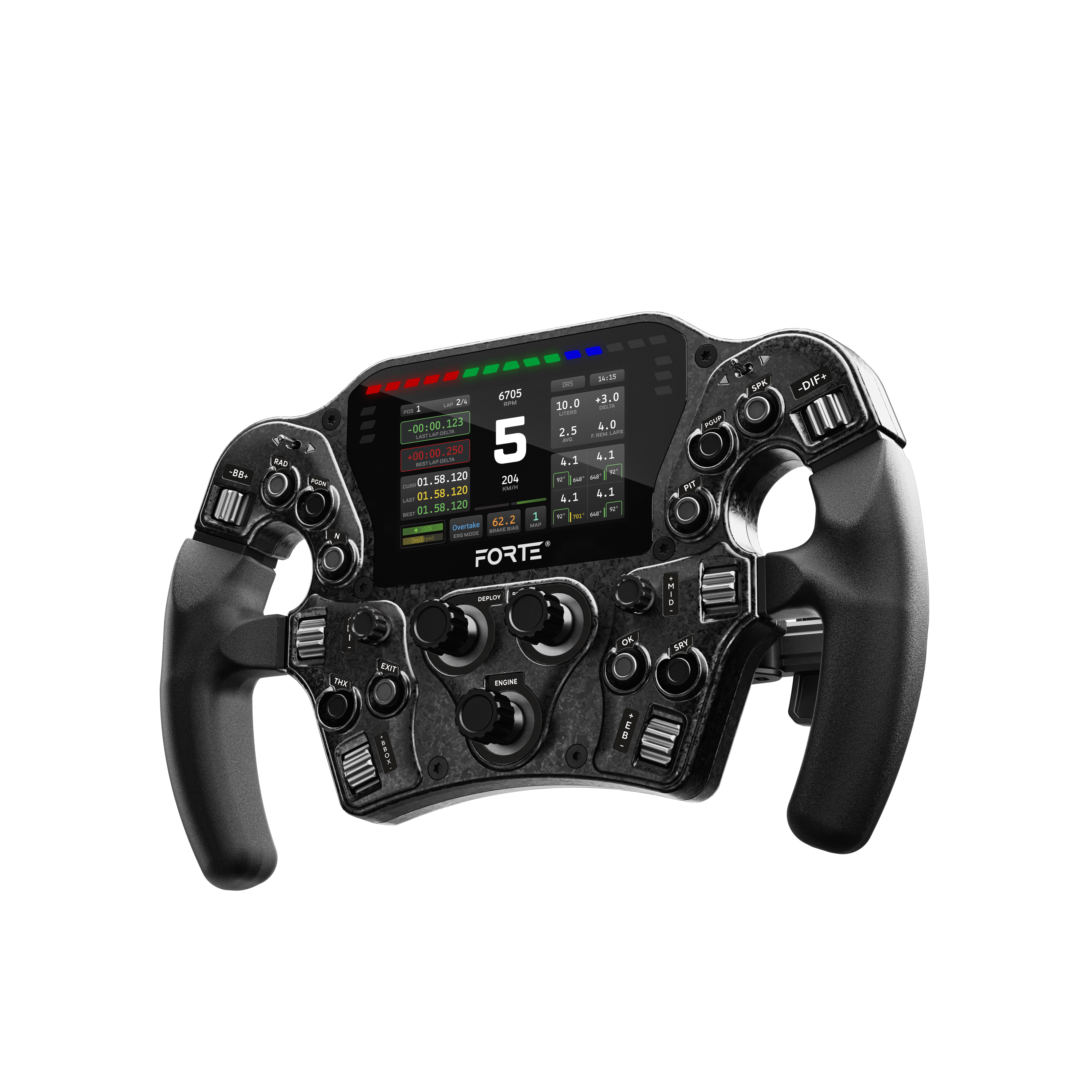 Asetek SimSports Forte Formula Pro Steering Wheel
