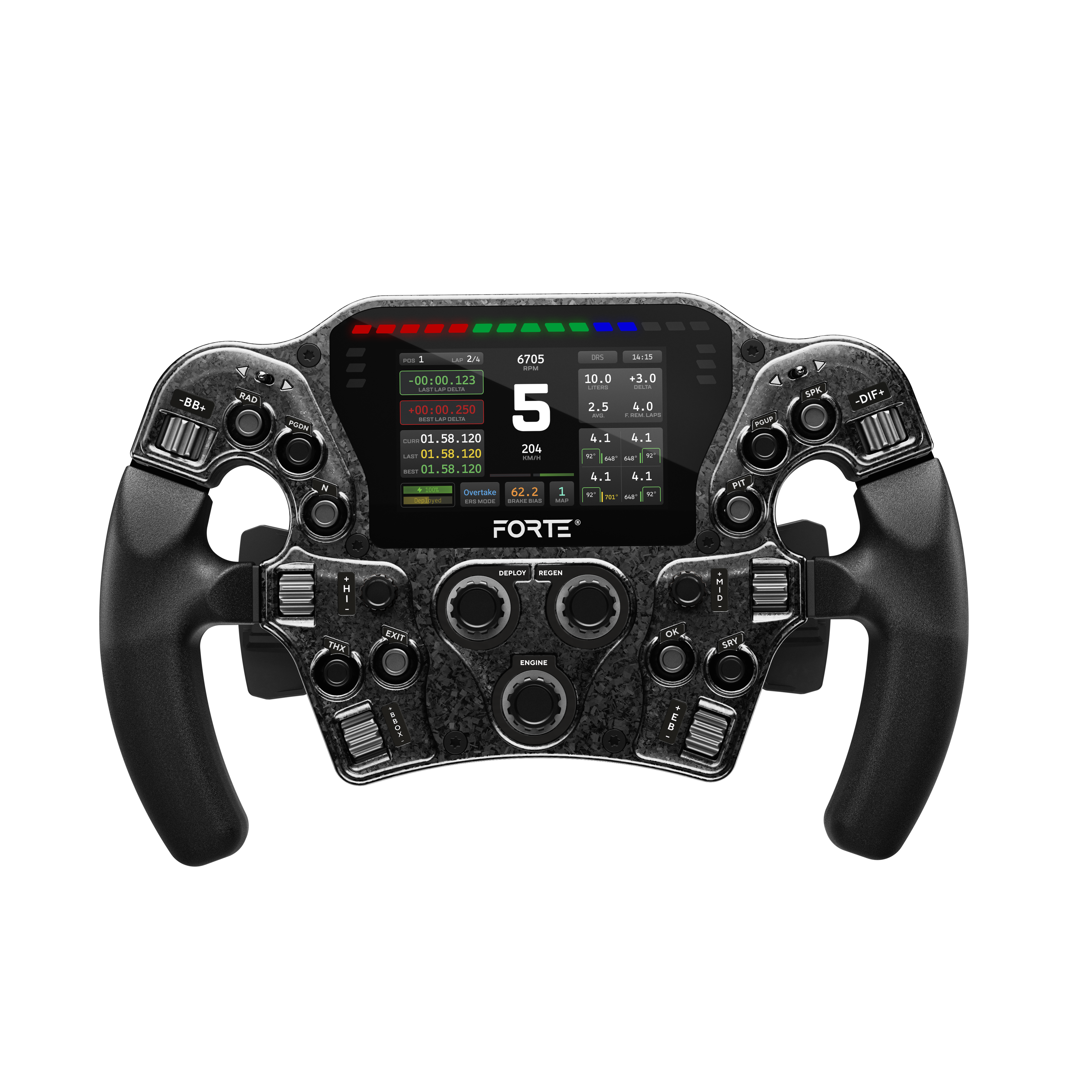 Asetek SimSports Forte Formula Pro Steering Wheel