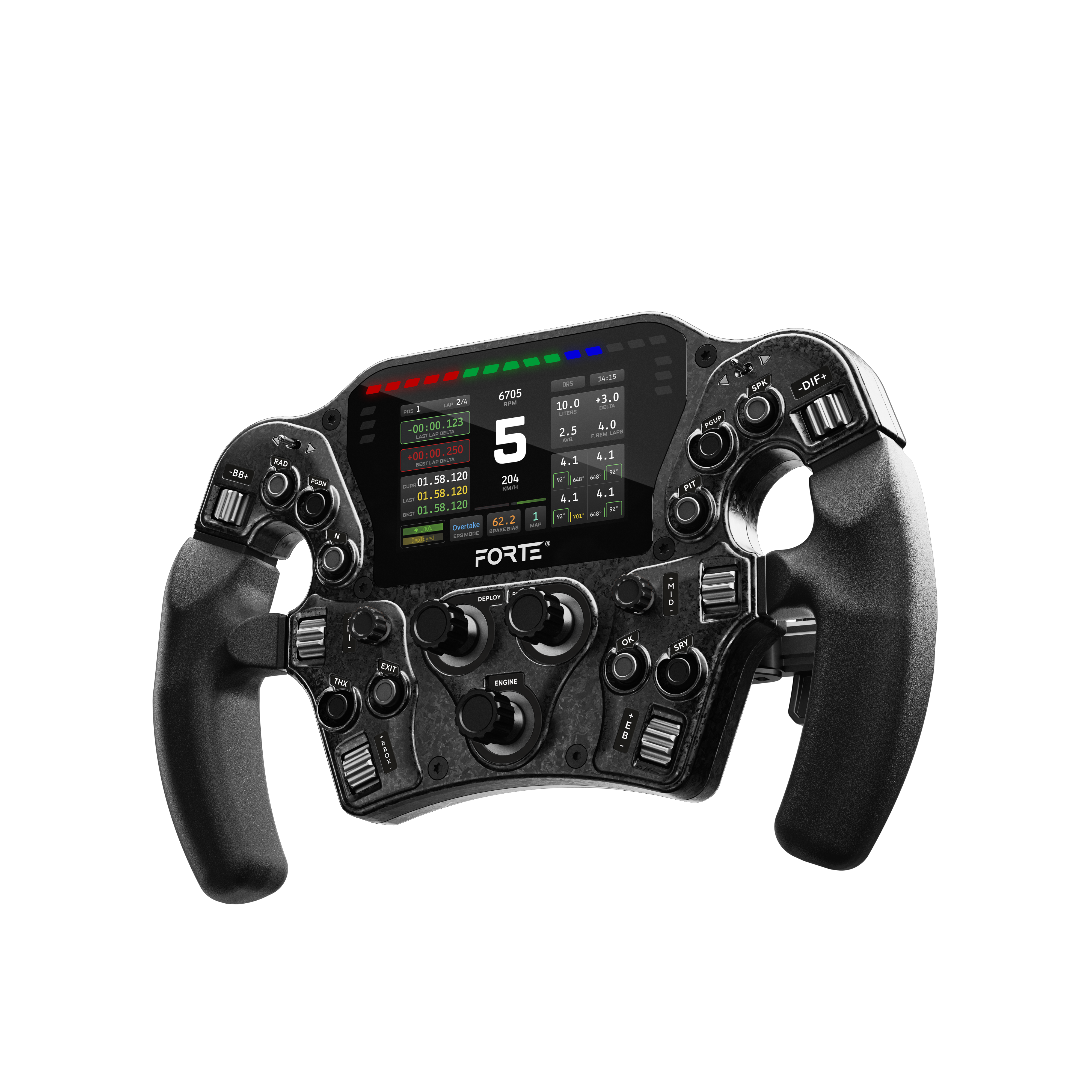 Asetek SimSports Forte Formula Pro Steering Wheel