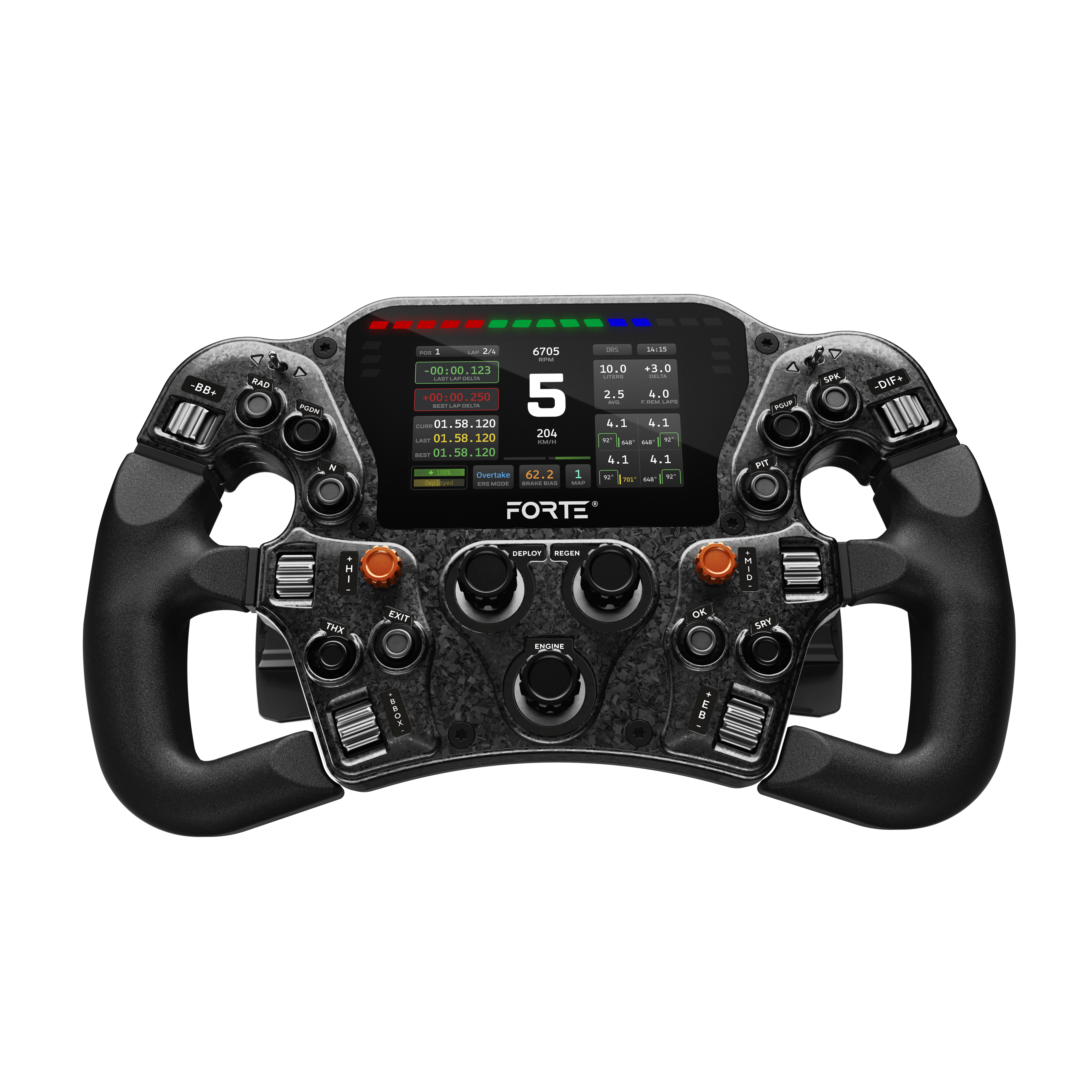 Asetek SimSports Forte Formula Pro Steering Wheel