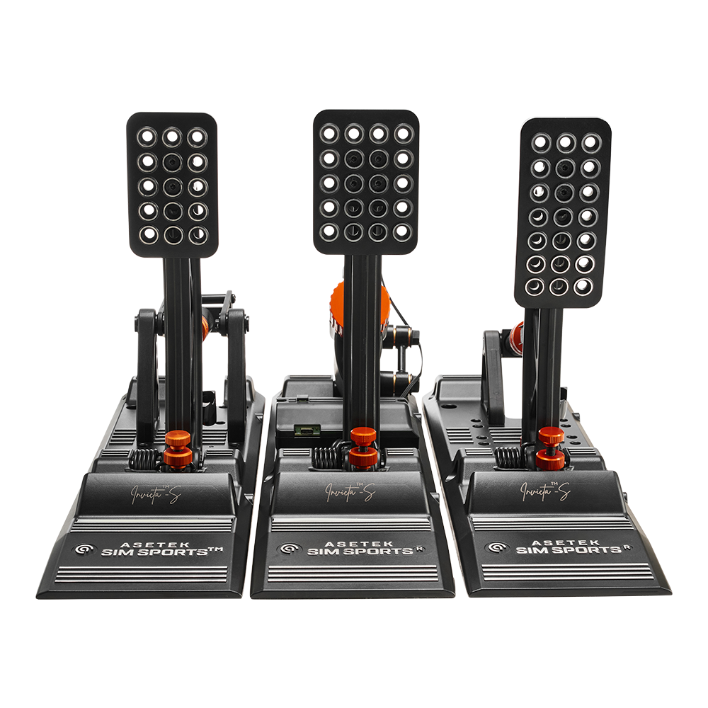 Asetek SimSports Invicta S Series Pedals T.H.O.R.P. II