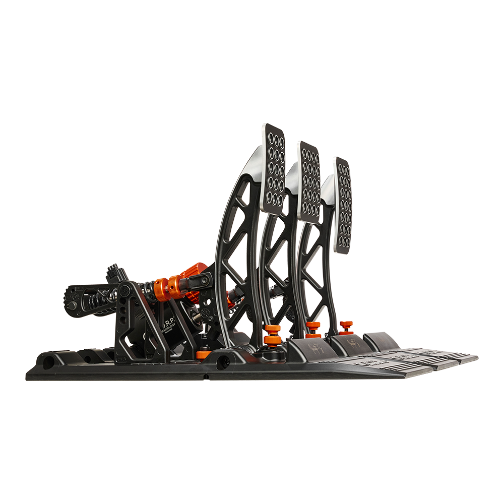 Pédales de course Asetek SimSports S Series Invicta Sim Racing – Frein et accélérateur (ensemble séparé)