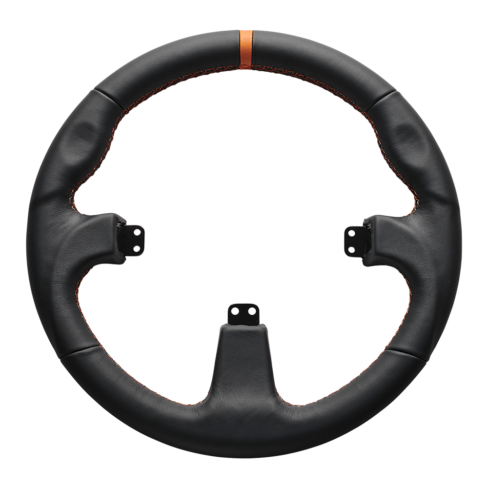 Asetek SimSports Round Leather Rim