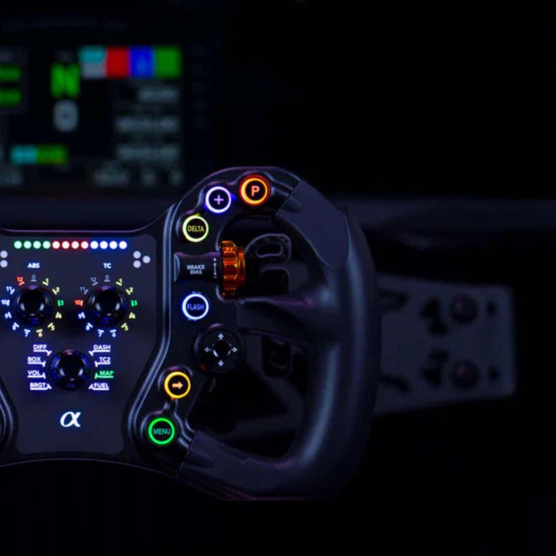 Bavarian Sim Tec α | alpha Steering Wheel