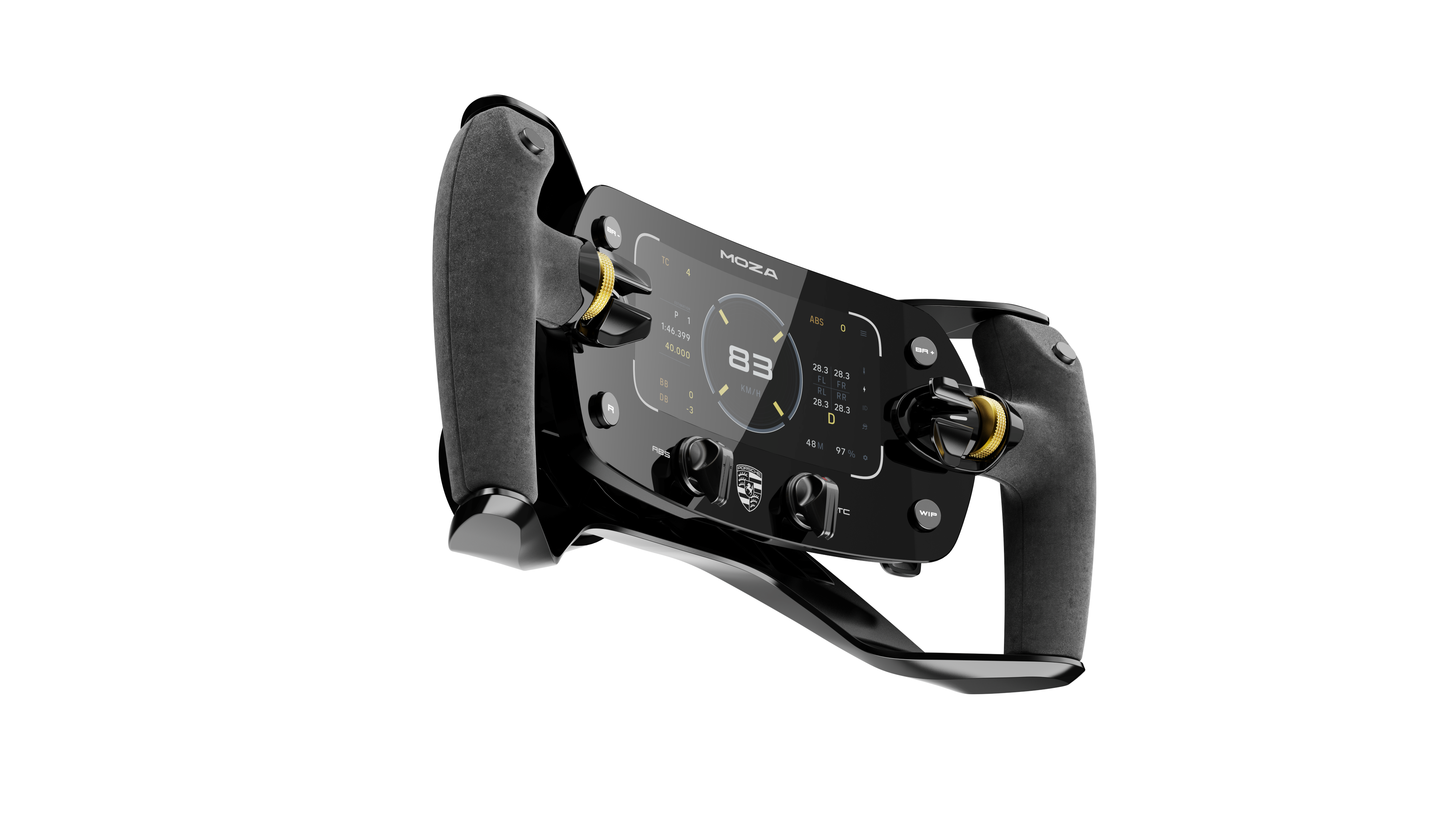 MOZA x Porsche MISSION R Simracing Steering Wheel