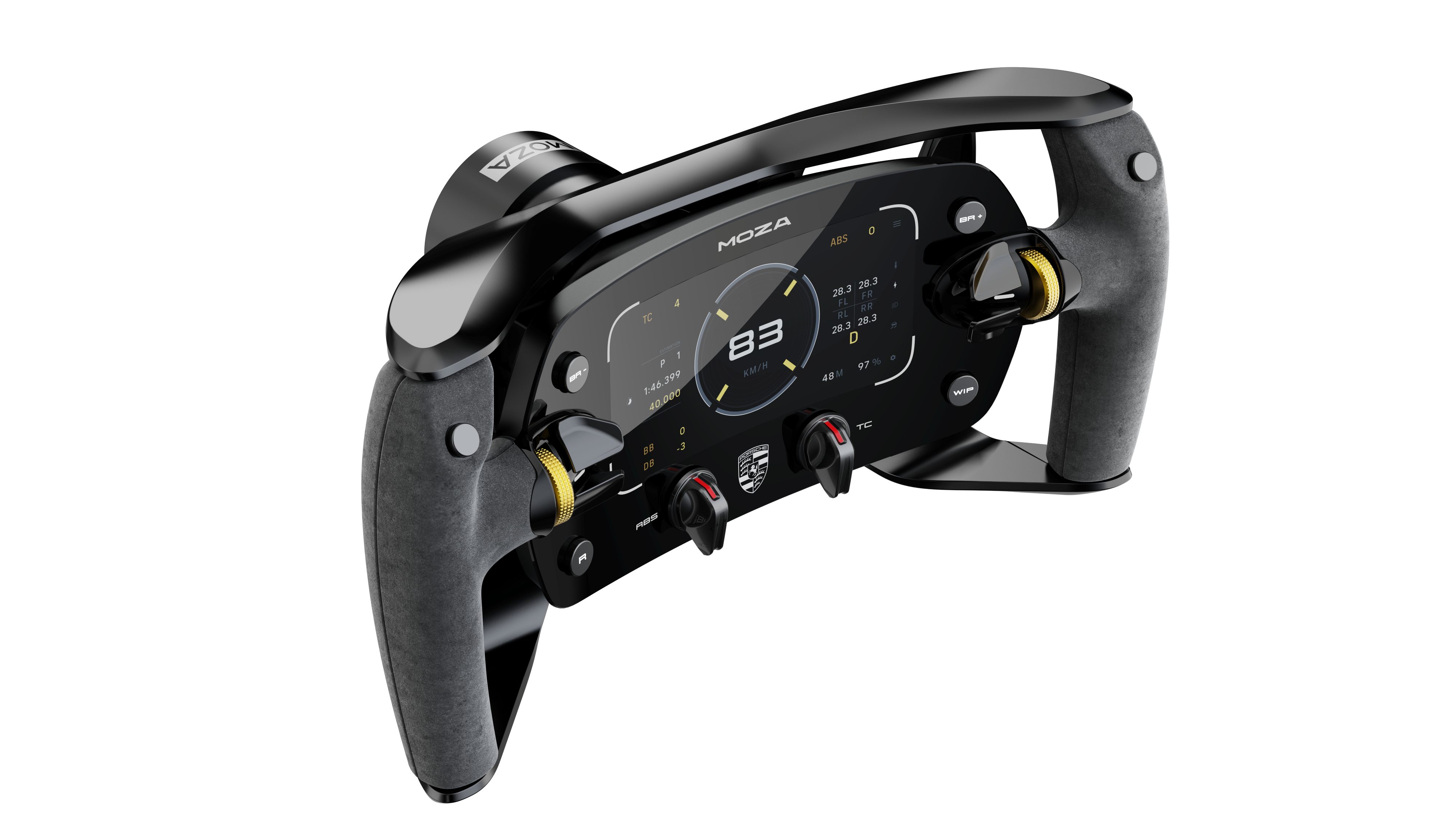 MOZA x Porsche MISSION R Simracing Steering Wheel
