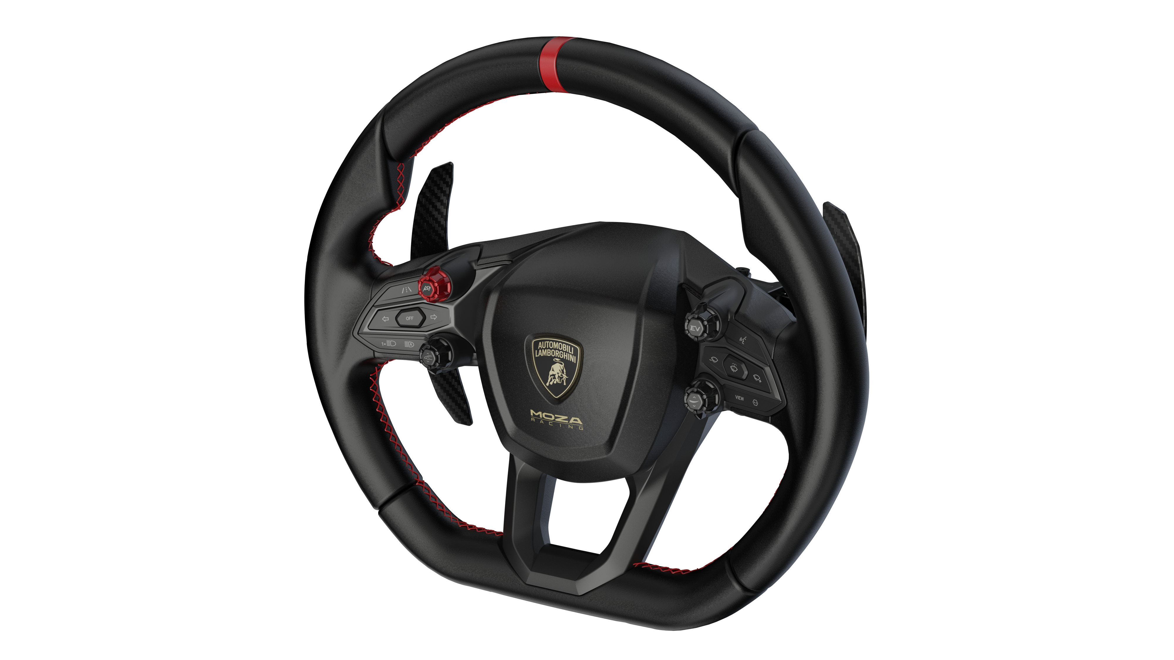 MOZA x Lamboghini REVUELTO Simracing Steering Wheel