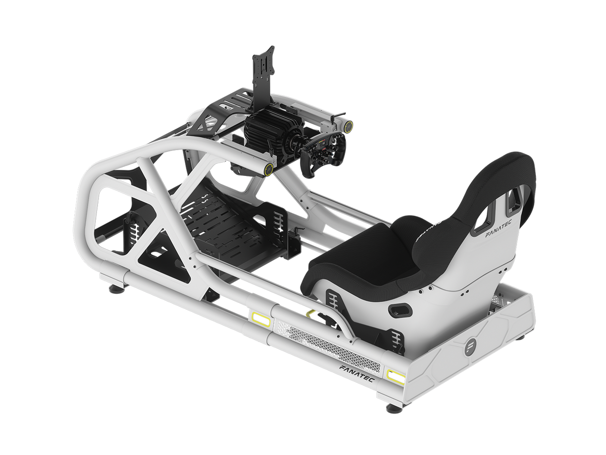 Fanatec ClubSport GT Cockpit White | Sim Racing Rig | 6 Sigma