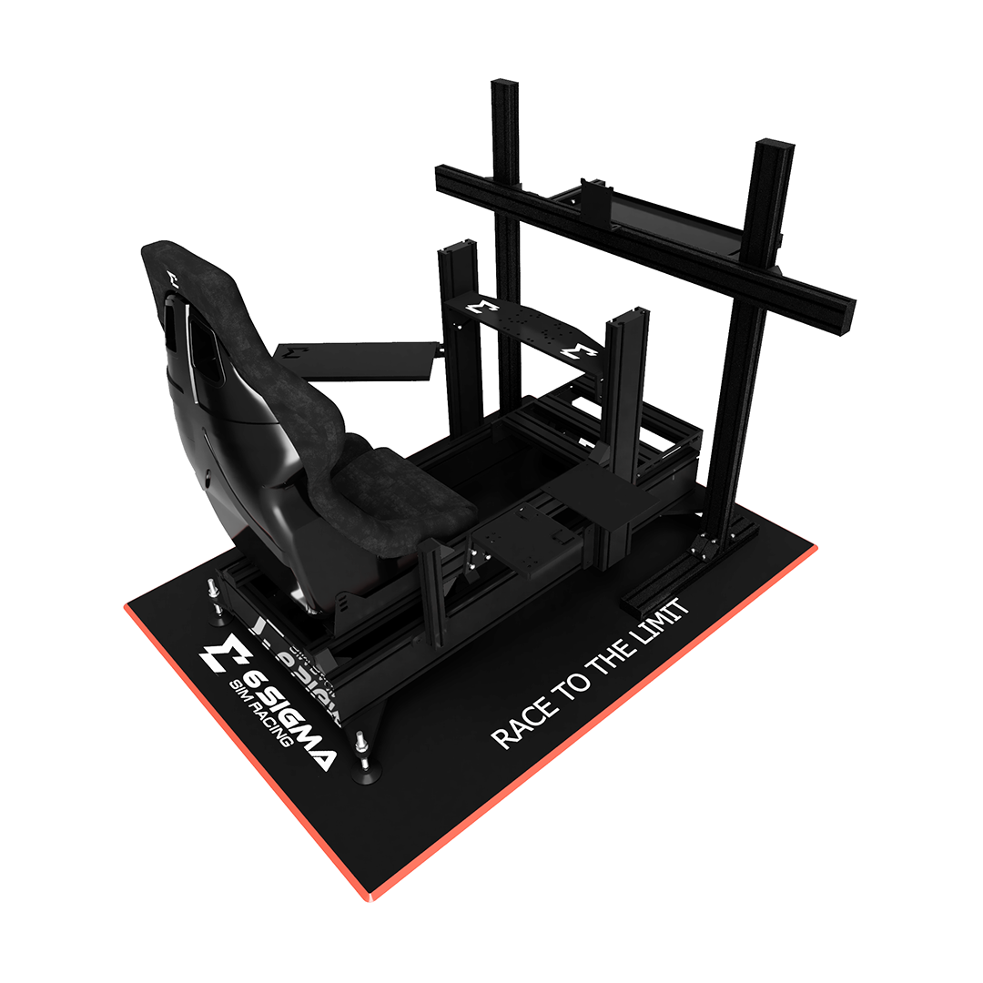 6 Sigma Sim Racing 6S-160 V2 Sim Racing Chassis - Thumbnail 3