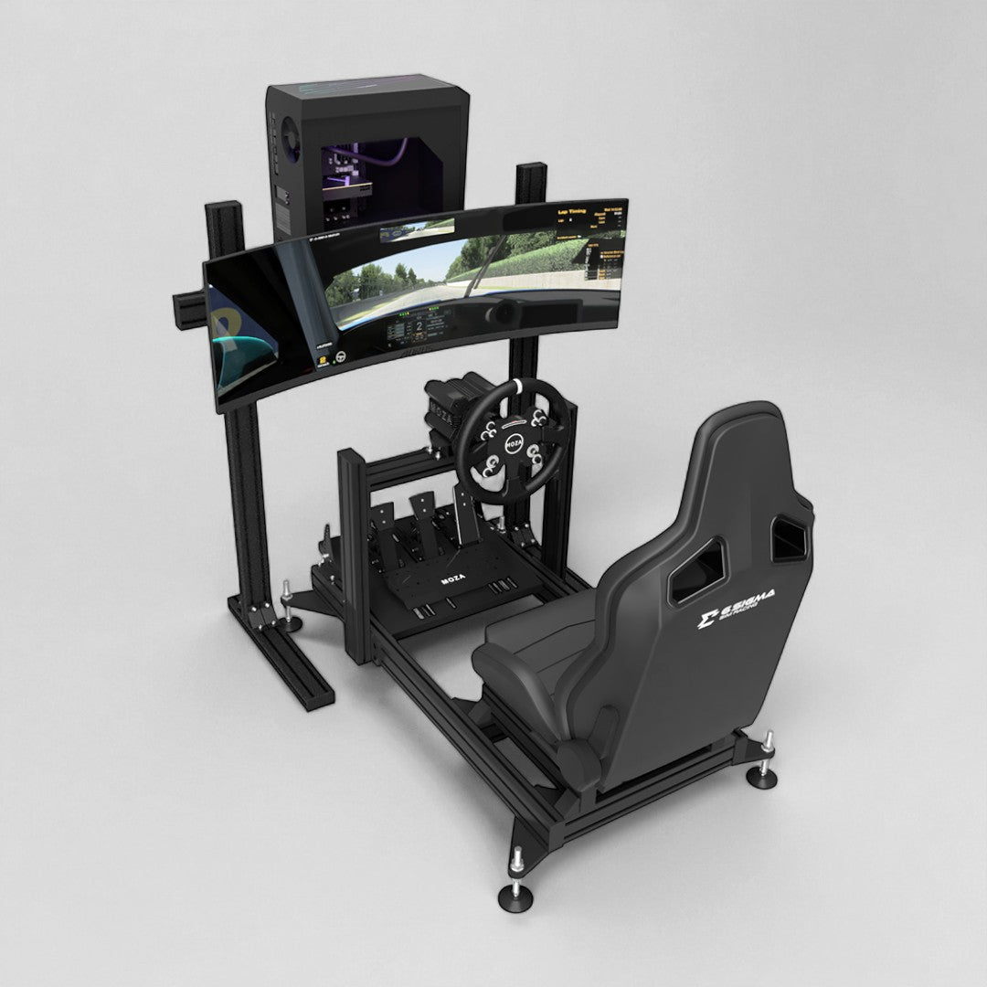 6S-80 Chassis and MOZA R9 V3 Turnkey, CRP2 Pedals / Halo Seat / MOZA CS Pro Steering Wheel