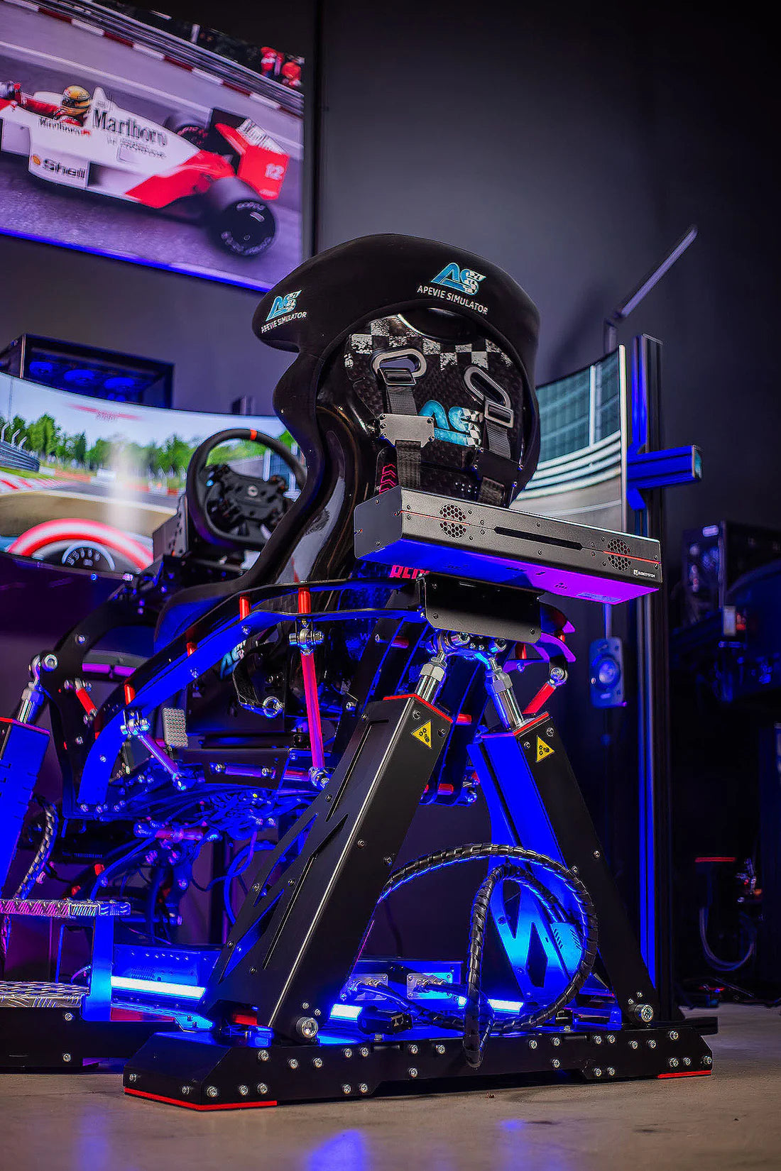 AS3 4DOF Racing Simulator