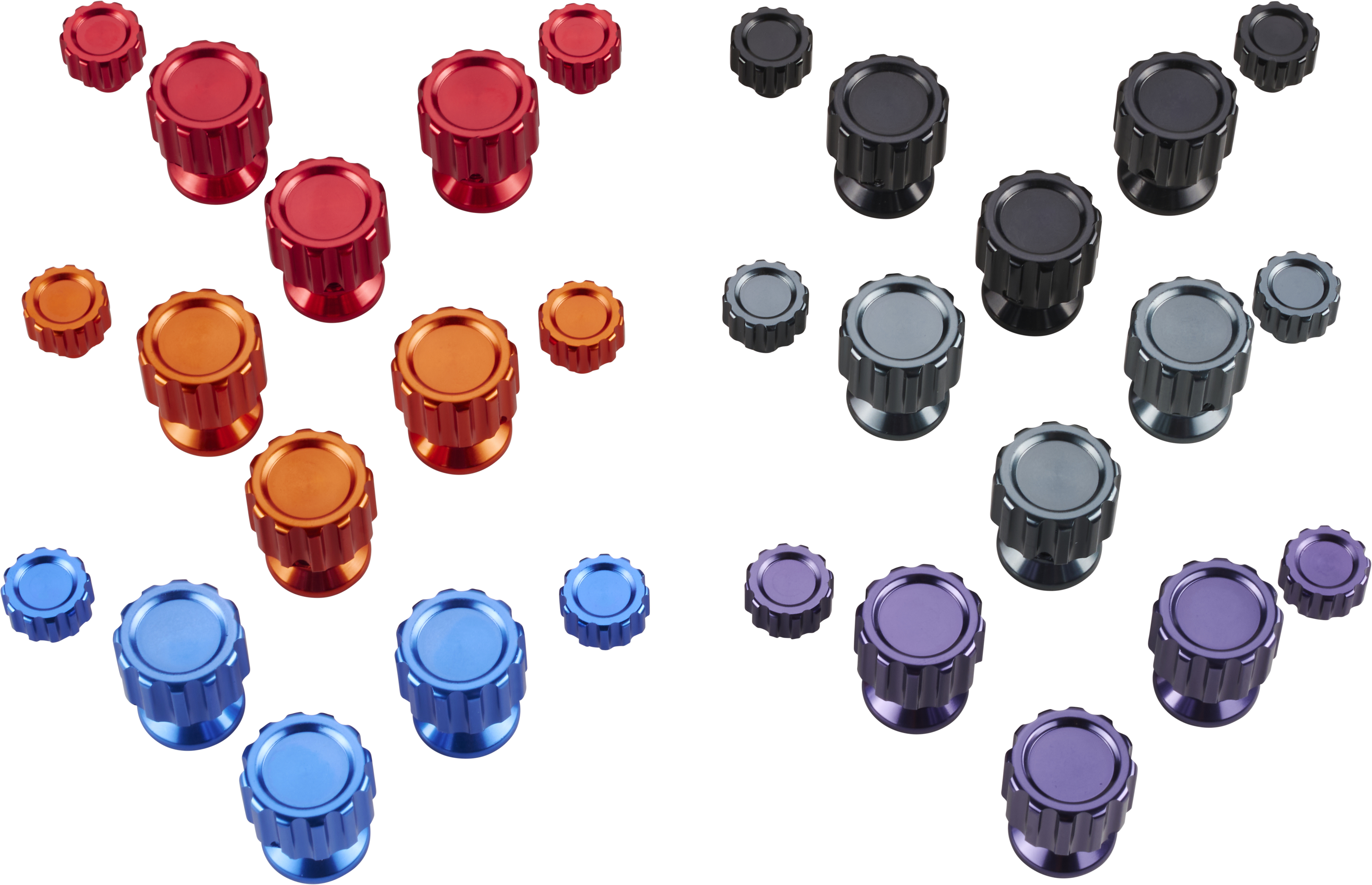 Asetek SimSports Aluminum Button Color Kit