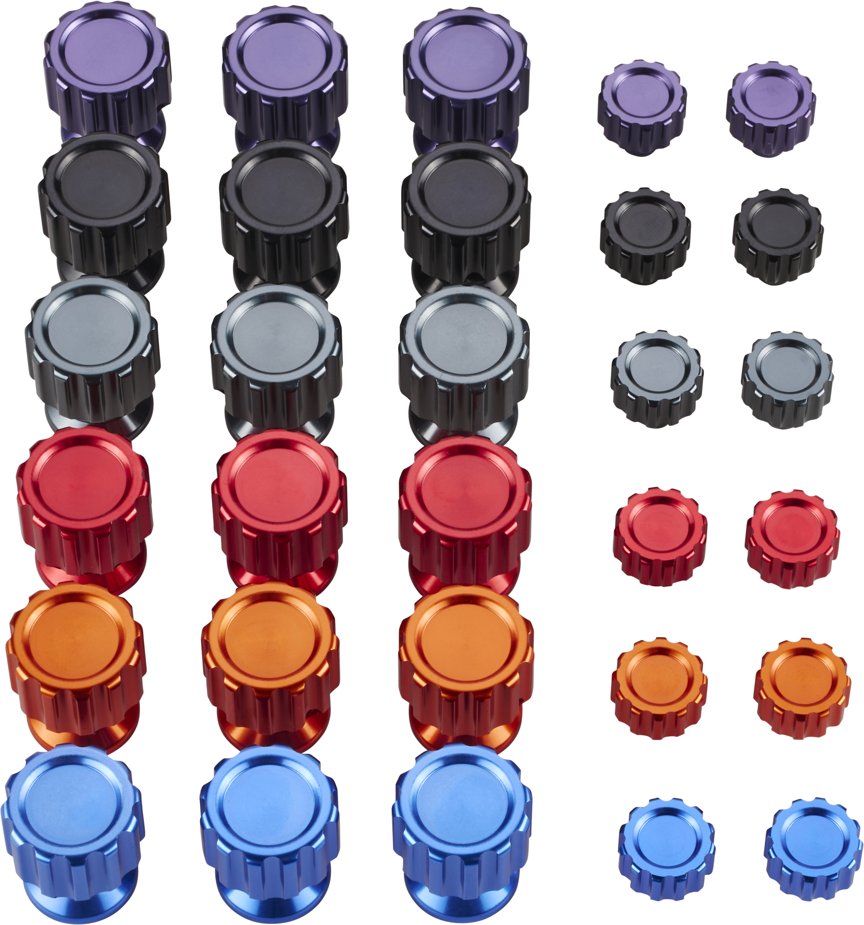 Asetek SimSports Aluminum Button Color Kit