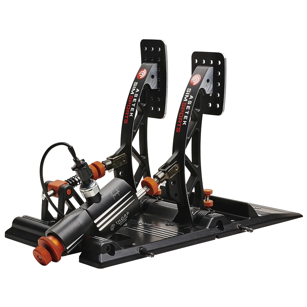 Pédales de course Asetek SimSports Invicta Sim Racing - Frein et accélérateur