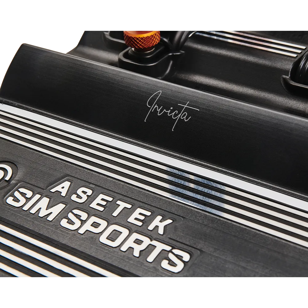 Pédales de course Asetek SimSports Invicta Sim Racing - Frein et accélérateur
