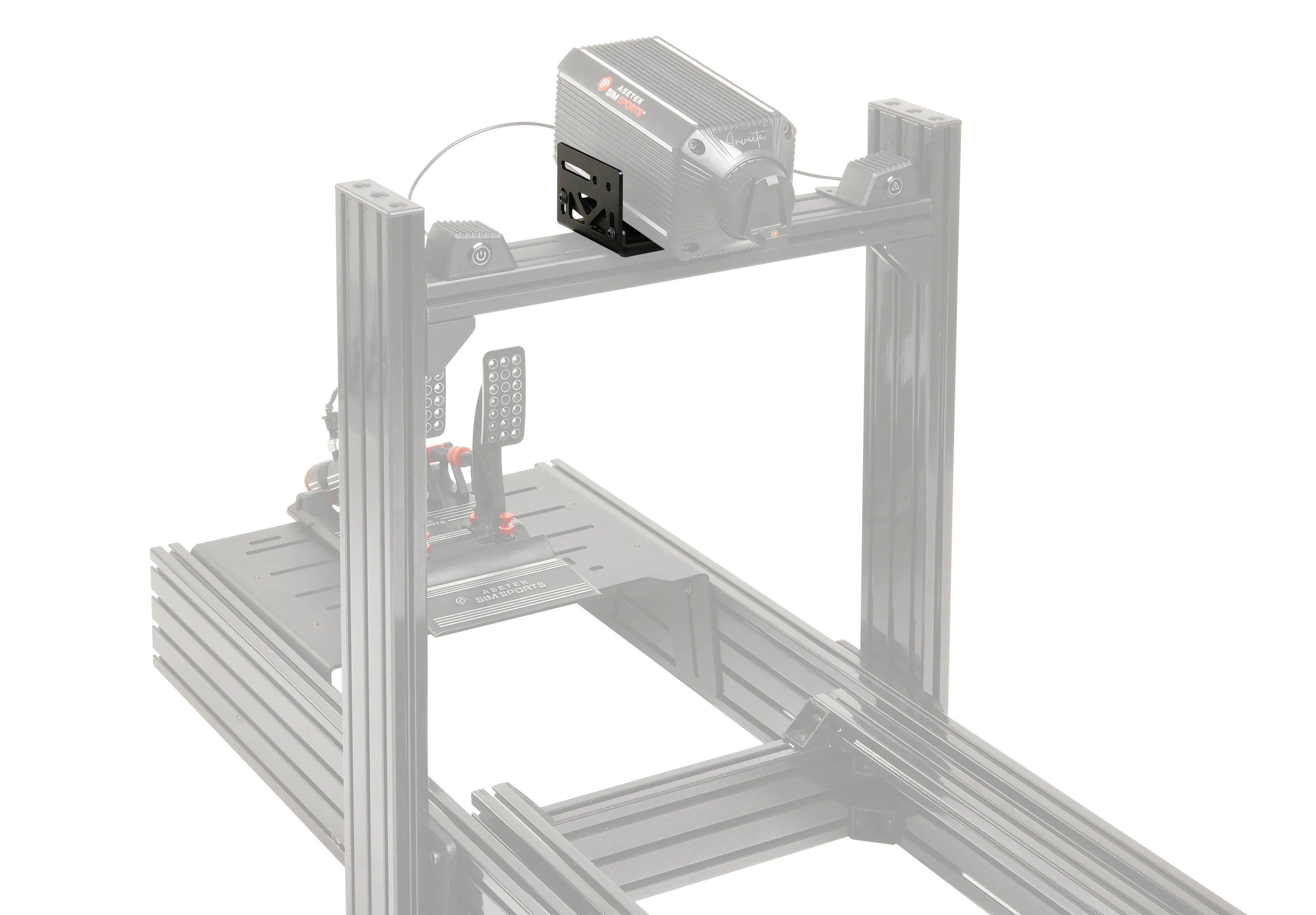 Asetek SimSports Wheelbase Mount with Tilt
